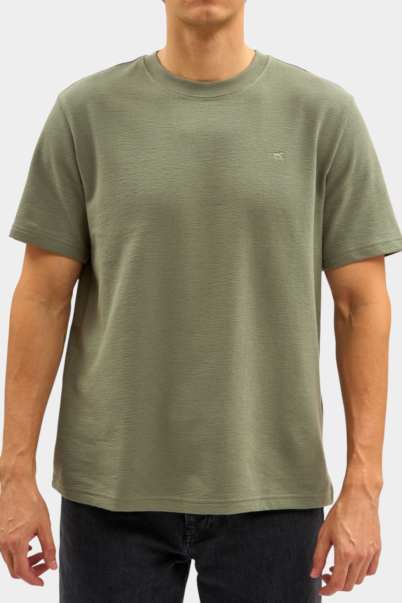 1016872 Футболка Mustang Зеленый