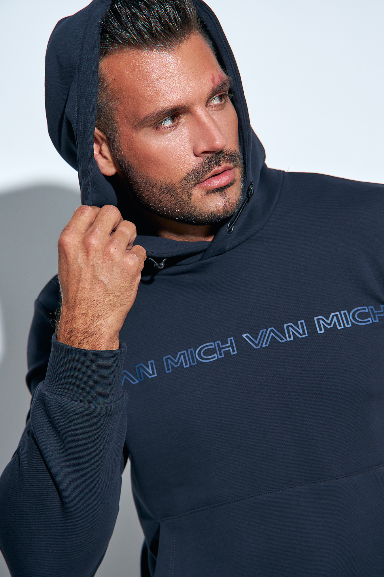 VM-232-53-020 Худи Van Mich Синий