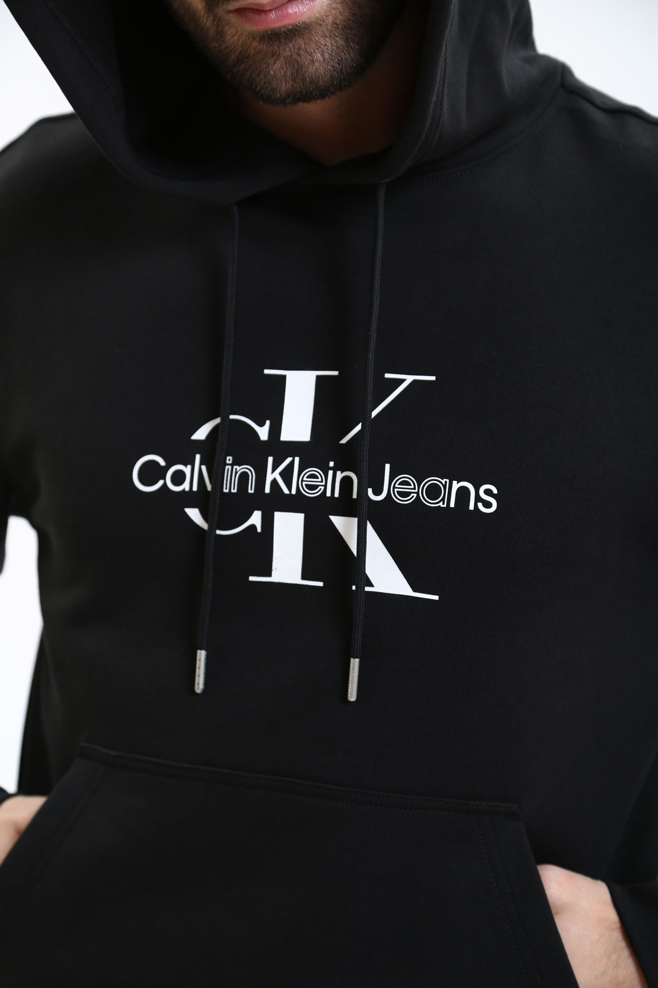 J30J325429 Худи Calvin Klein Jeans Черный