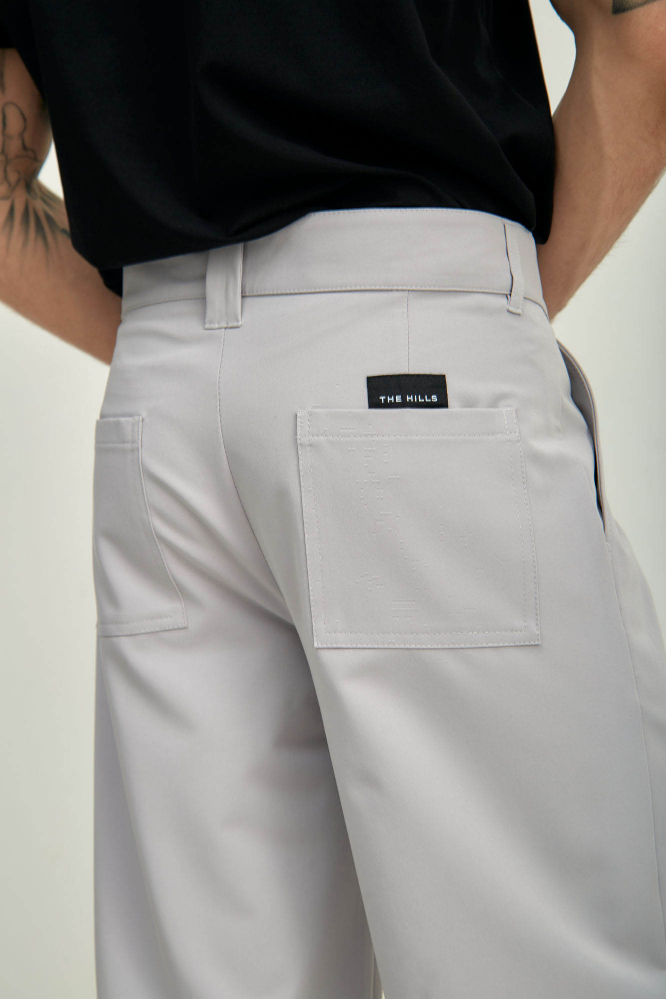 M-241-TH-56-1017 Брюки The Hills Серый