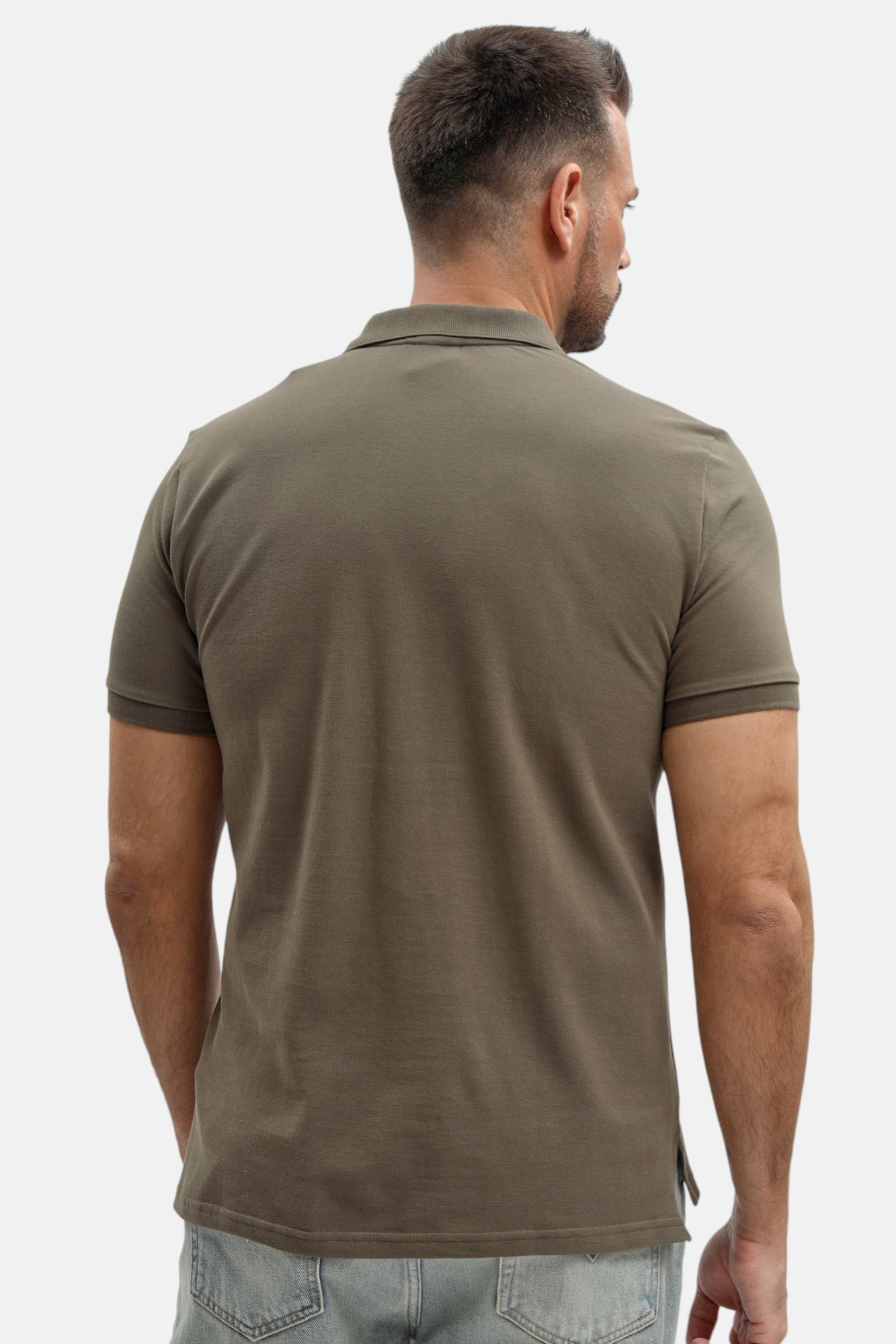 M6511BT3360F Поло Geox Хаки