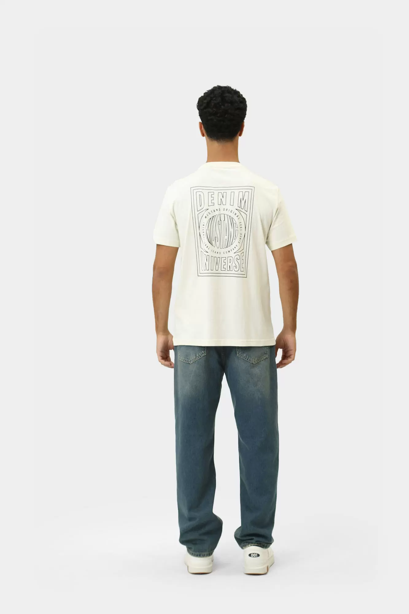 1015657 Футболка Mustang Белый