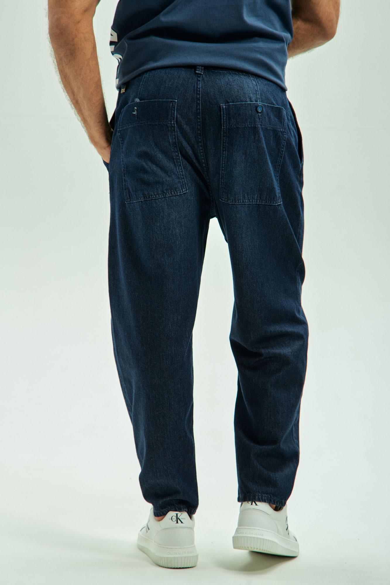 VM-OMA-33-017 Брюки джинсовые Van Mich Синий