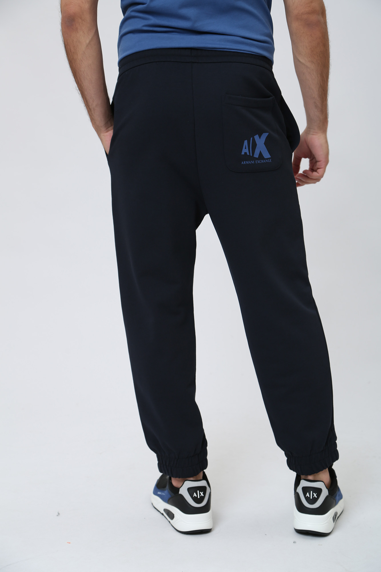 3RZPFA_ZJXAZ Брюки спортивные Armani Exchange Синий