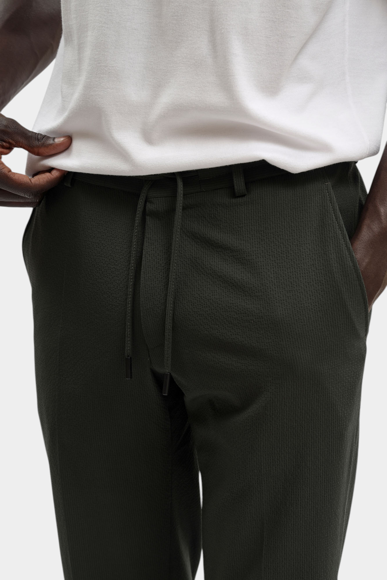 Брюки Karl Lagerfeld Зеленый