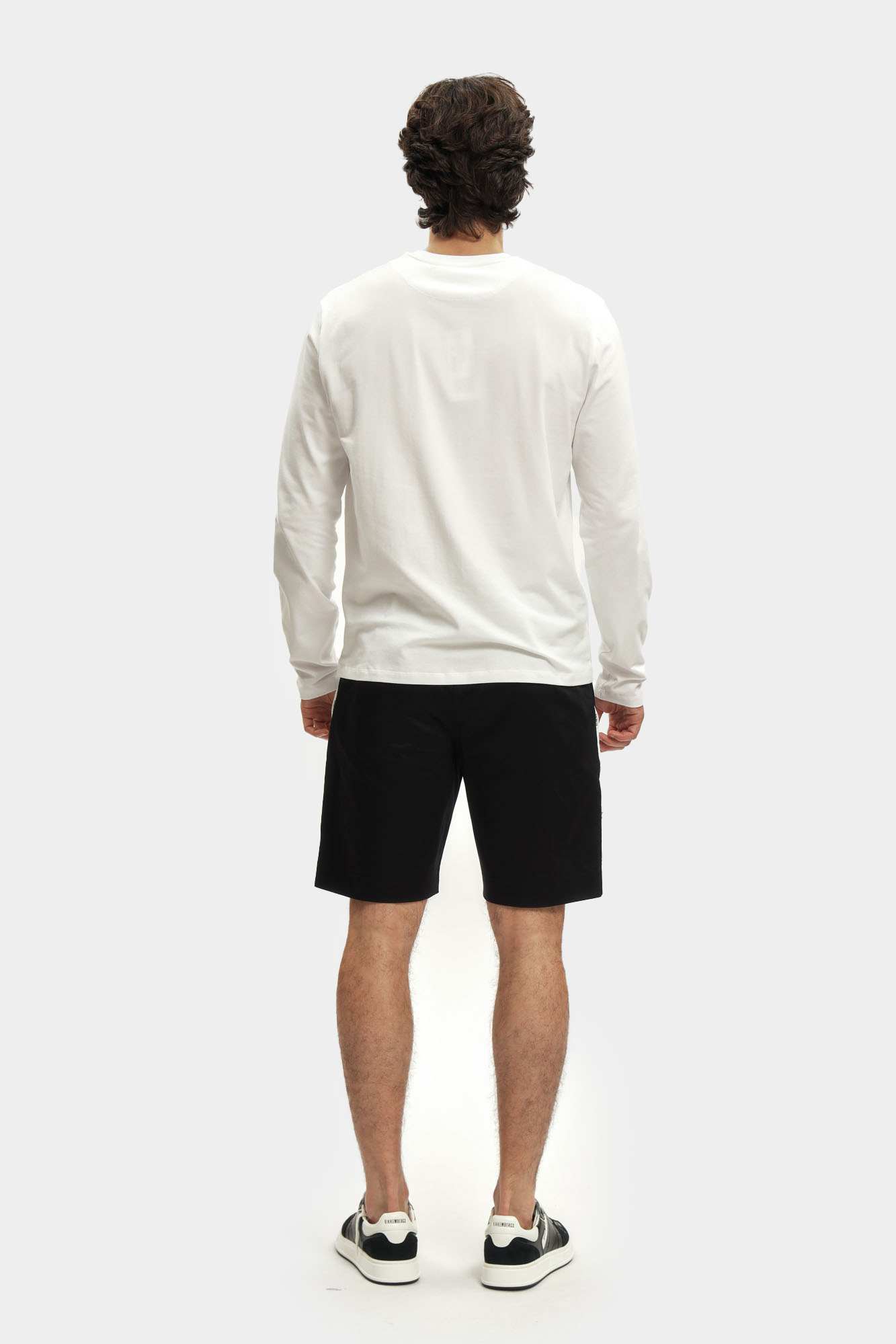 BMT0819ML Лонгслив Bikkembergs Белый