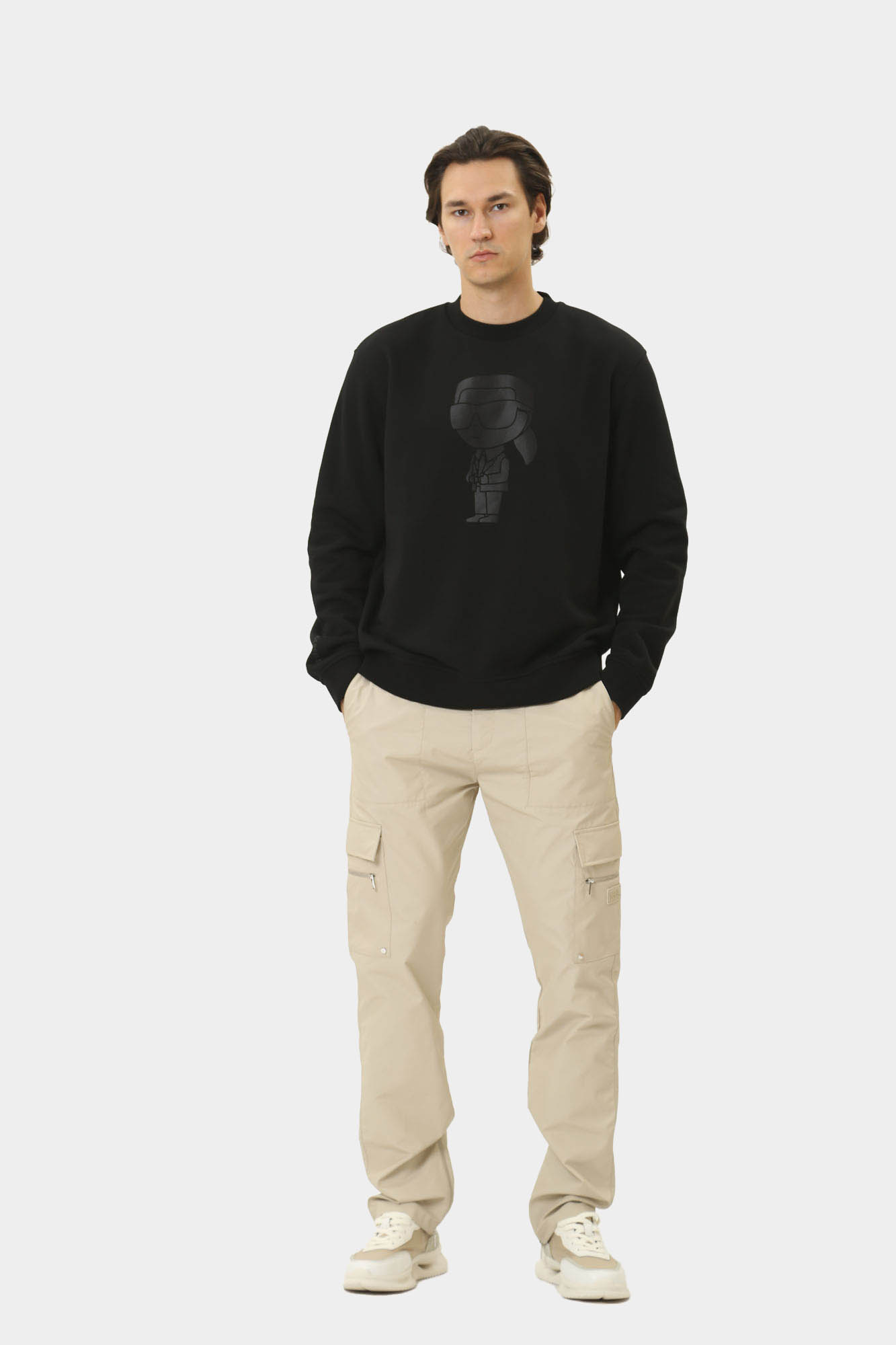 542566_255701 Брюки Karl Lagerfeld Бежевый