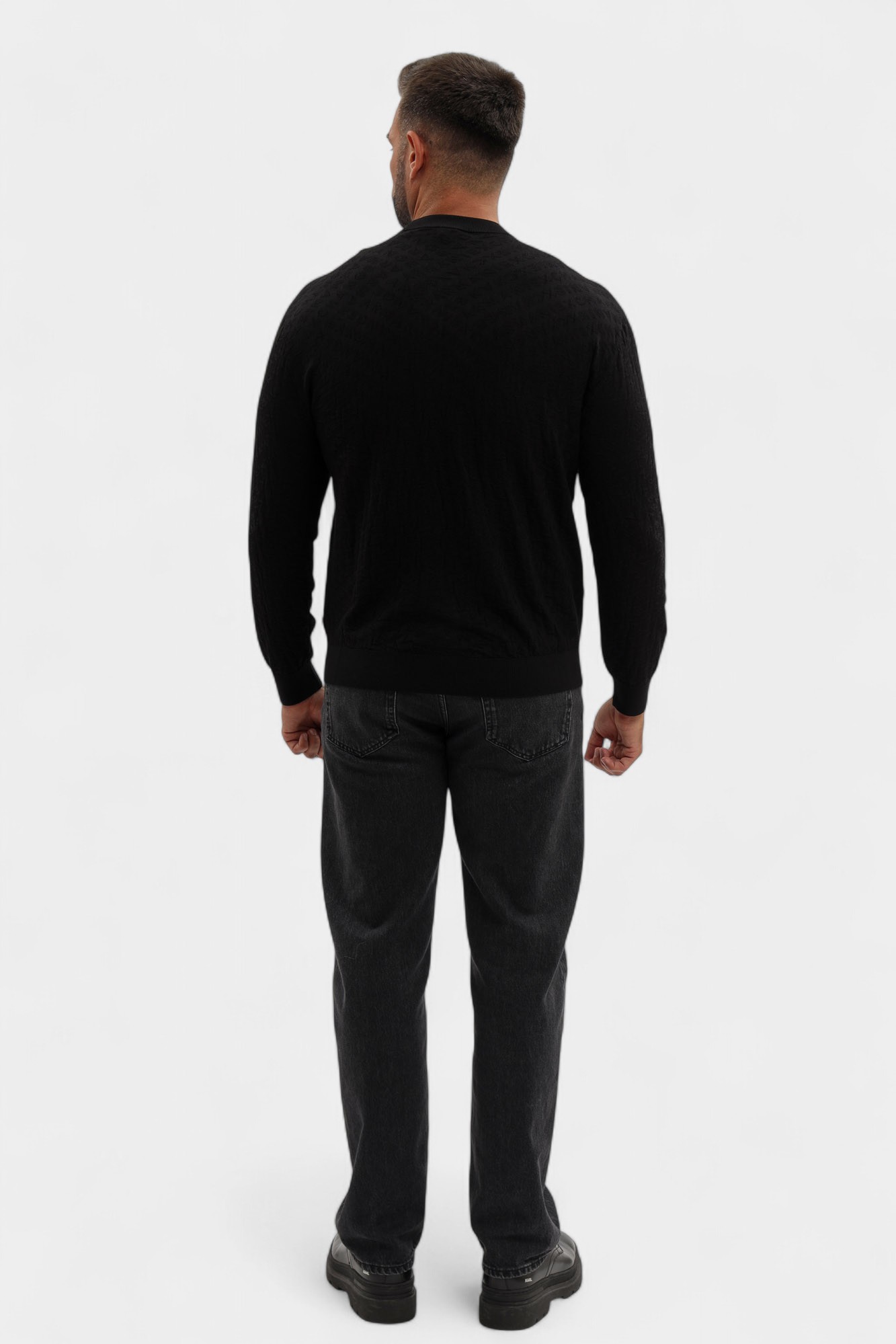 XM001316_AF10454 Джемпер Armani Exchange Черный