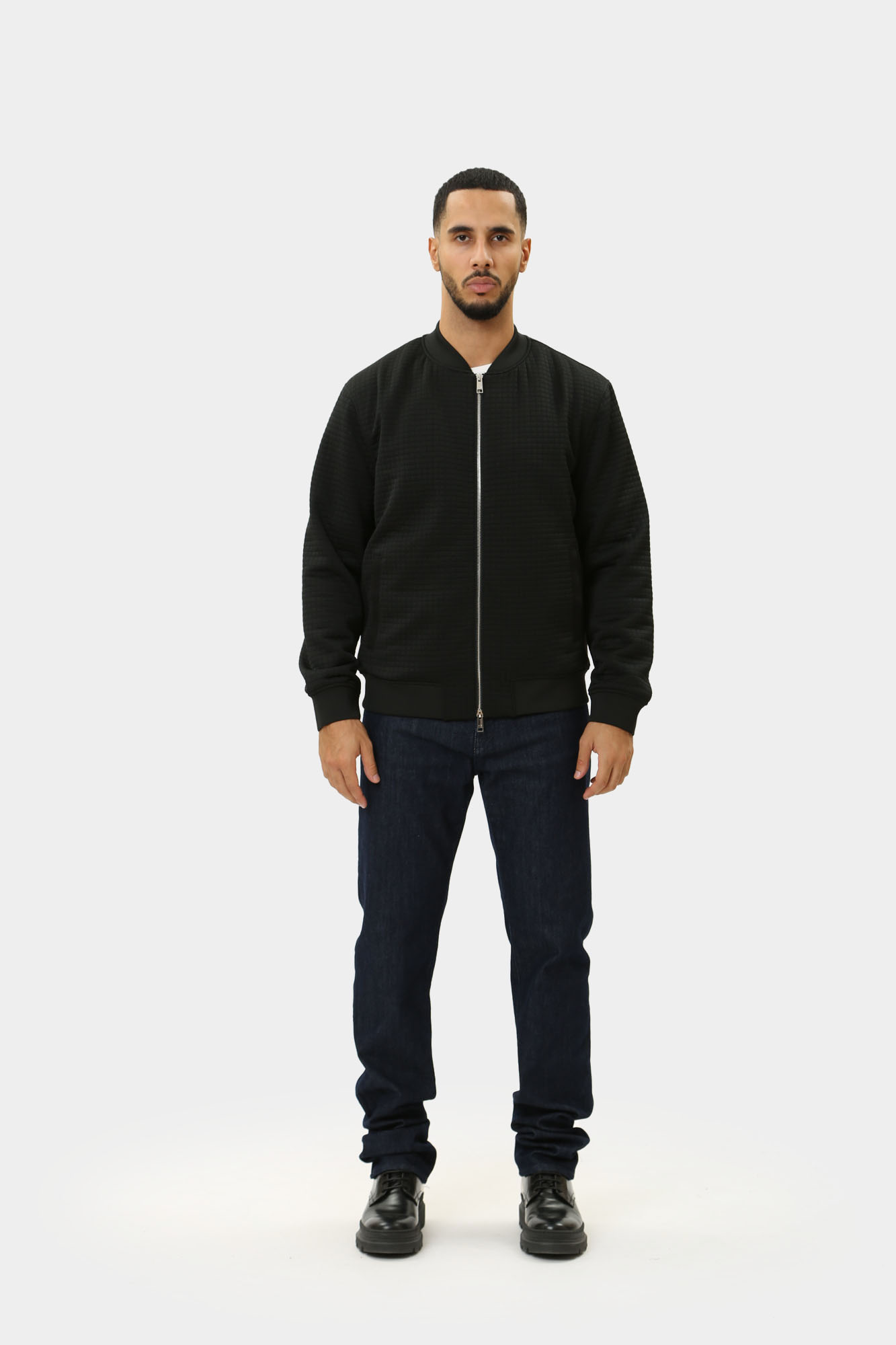 3DZBFW_ZJY8Z Бомбер Armani Exchange Черный