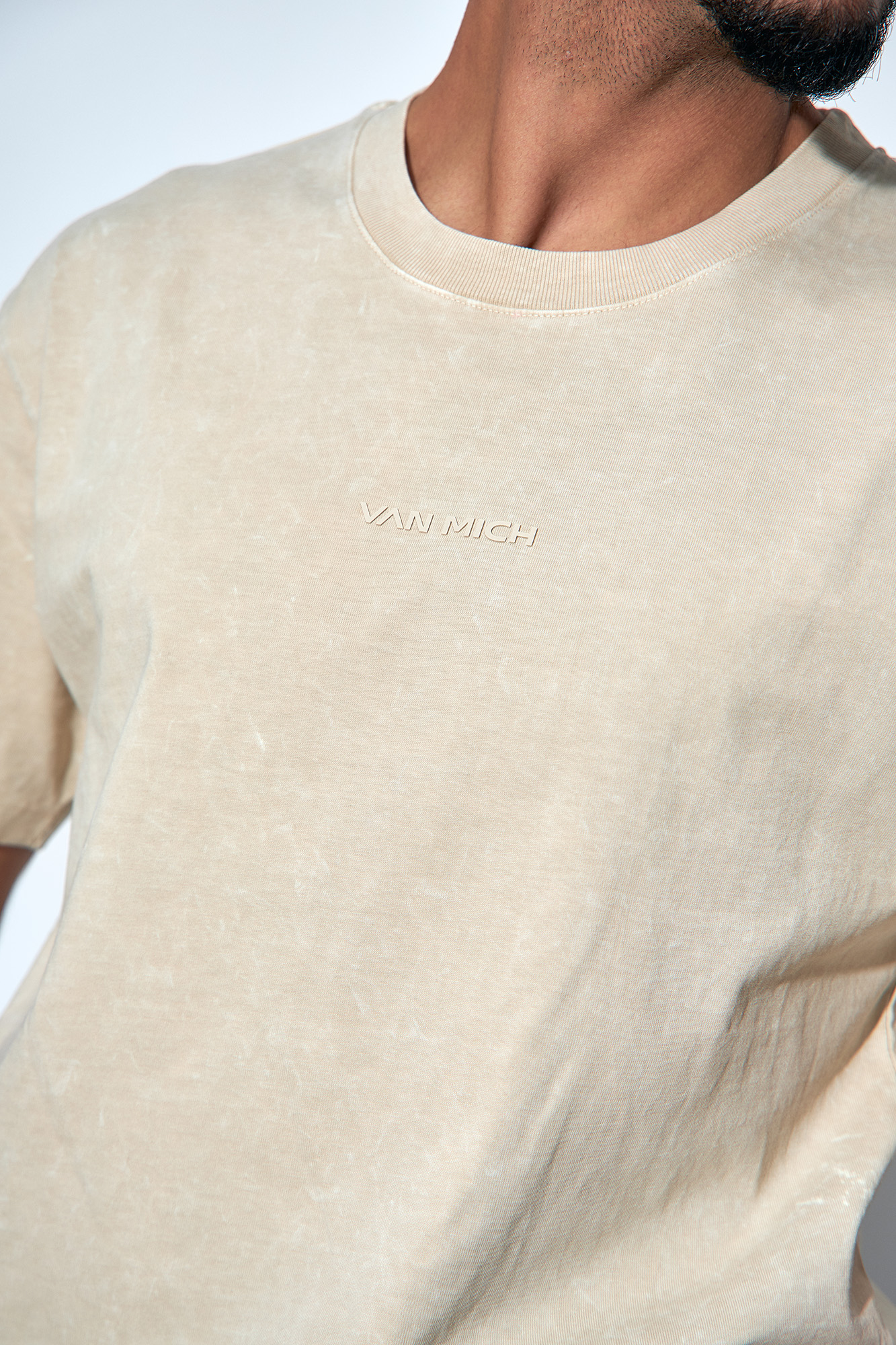 VM-232-22-016 Футболка Van Mich Бежевый