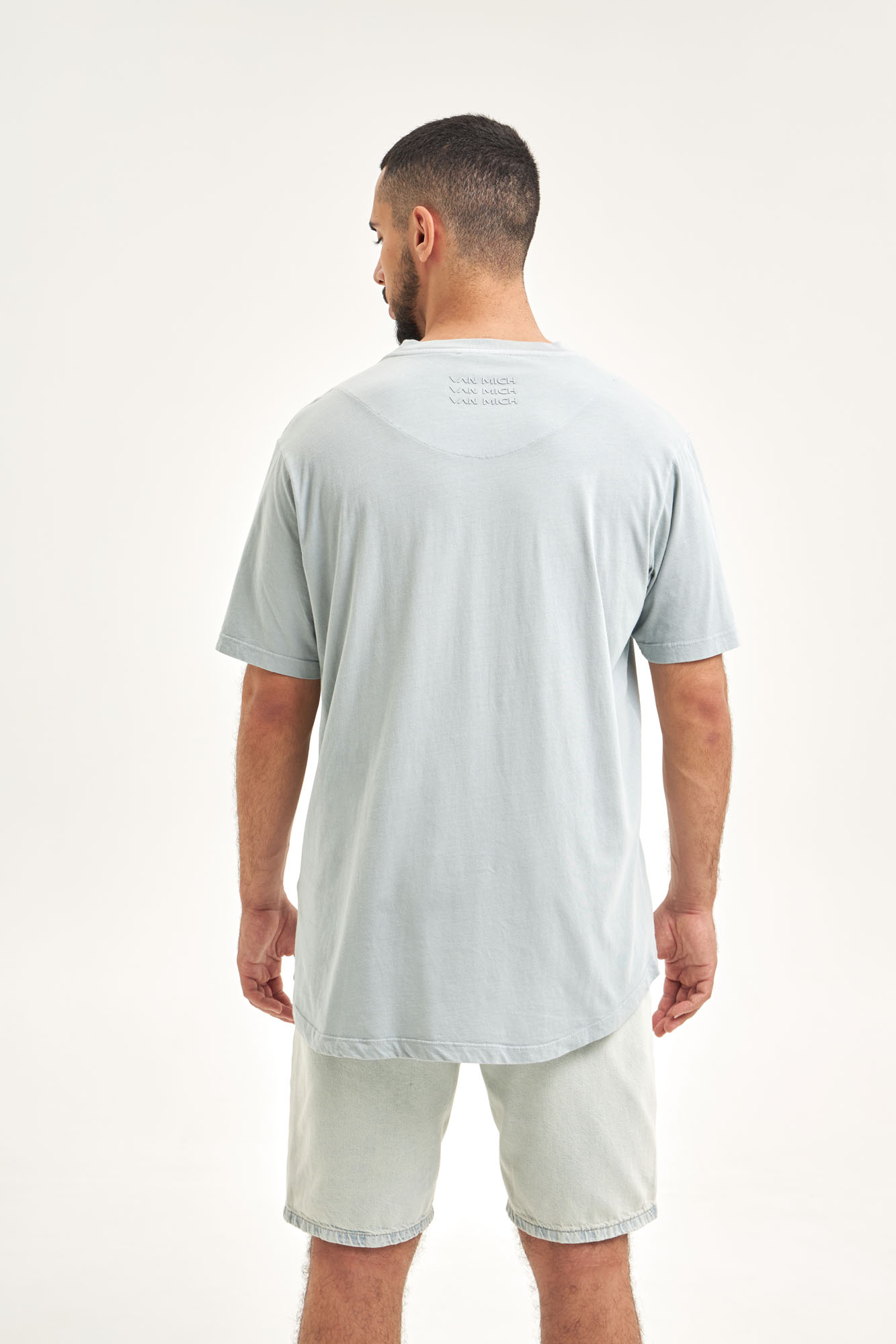 VM-ERK-22-071 Футболка Van Mich Голубой