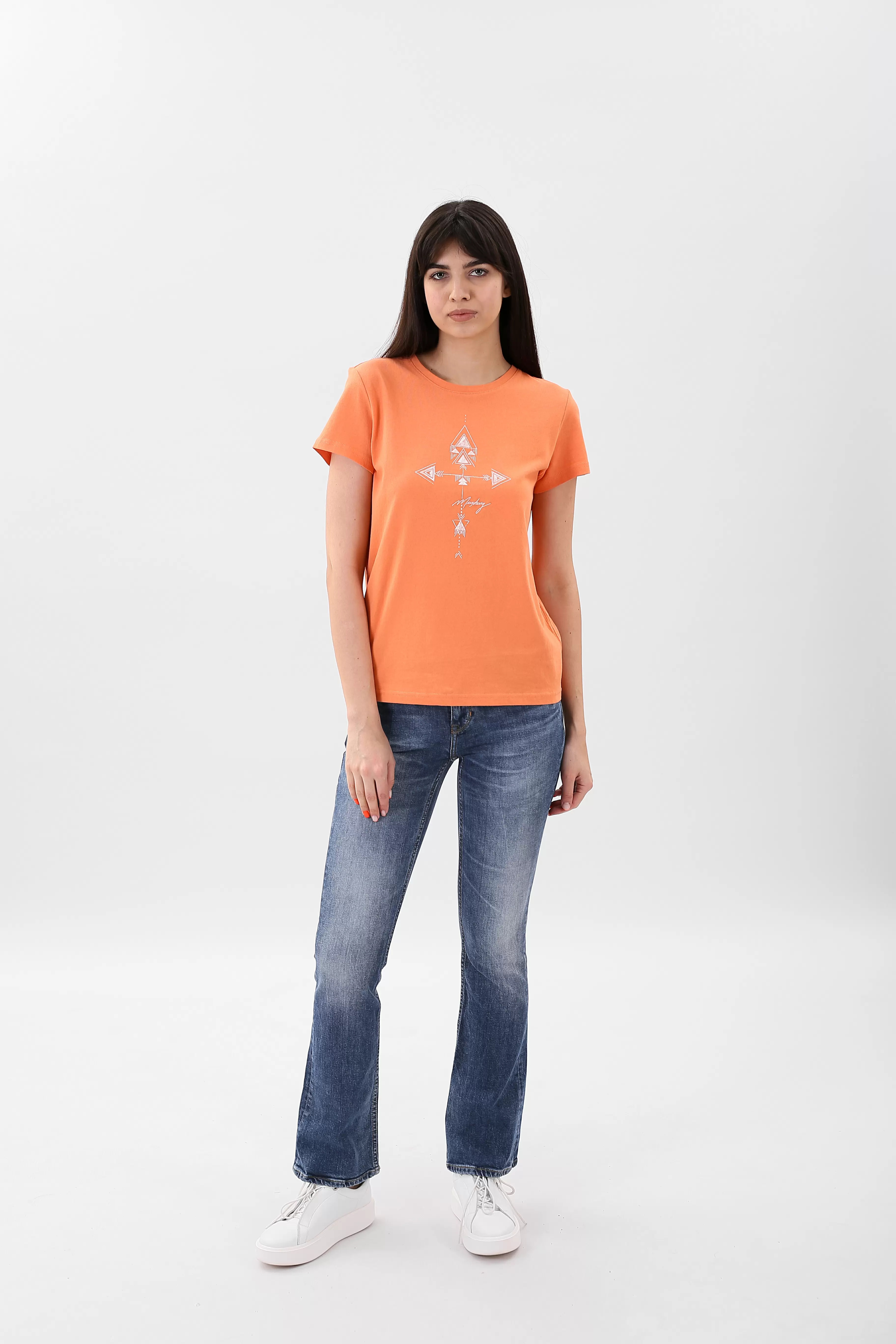 1012260 джинсы mary boot mustang