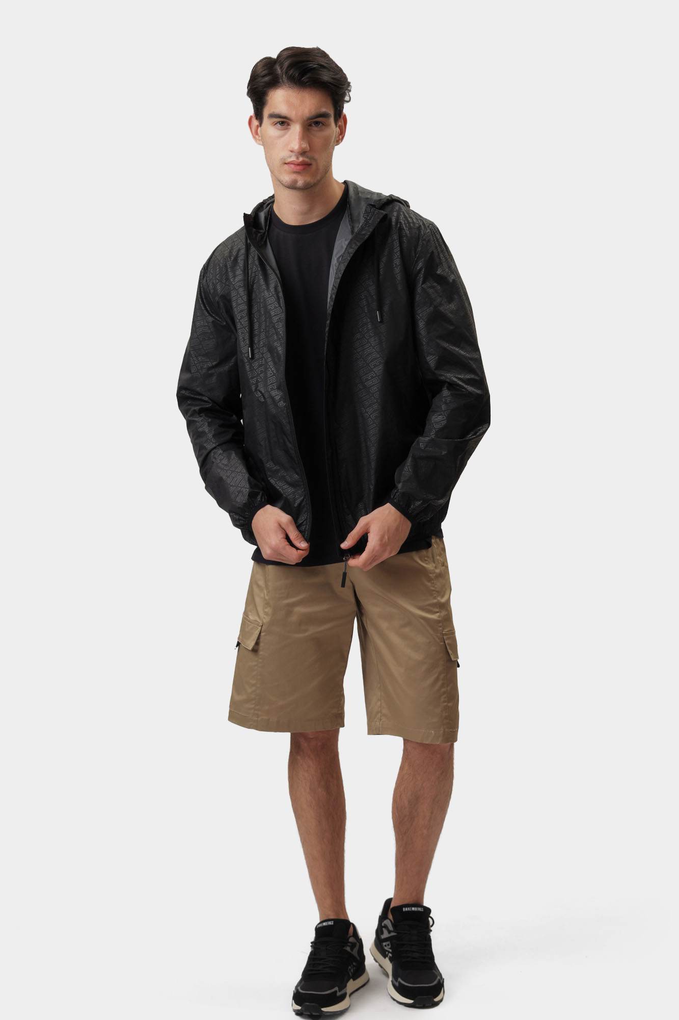 BMG0869 Ветровка Bikkembergs Черный