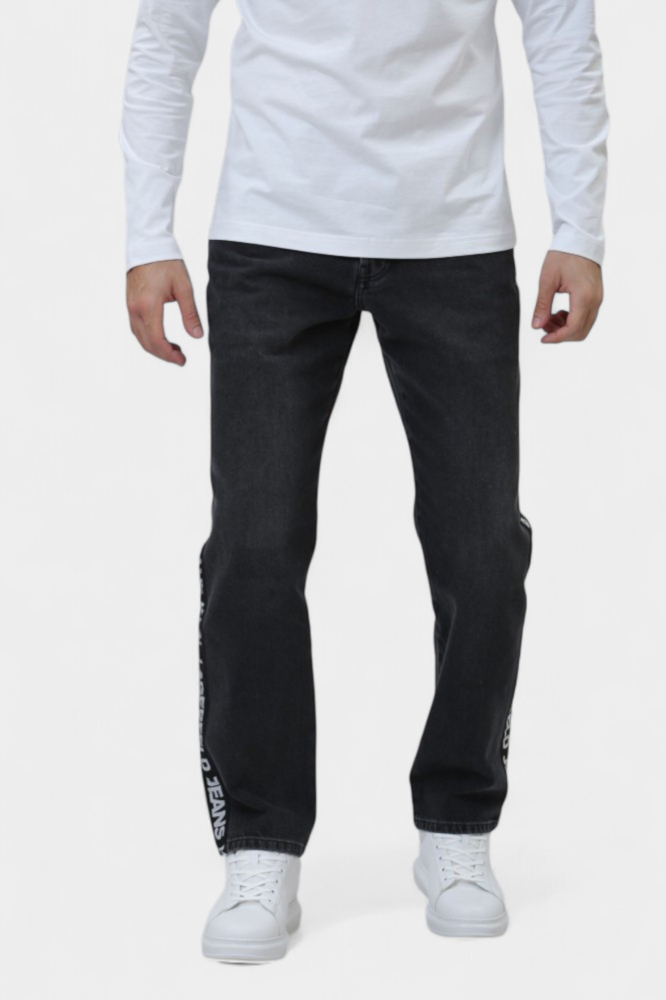 Худи Calvin Klein Jeans Хлопок Черный