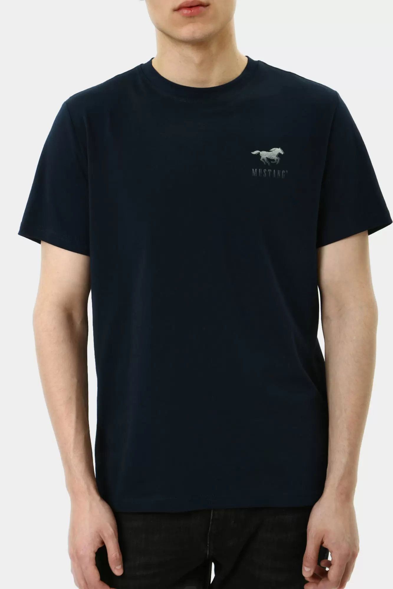 1015836 Футболка Mustang Синий