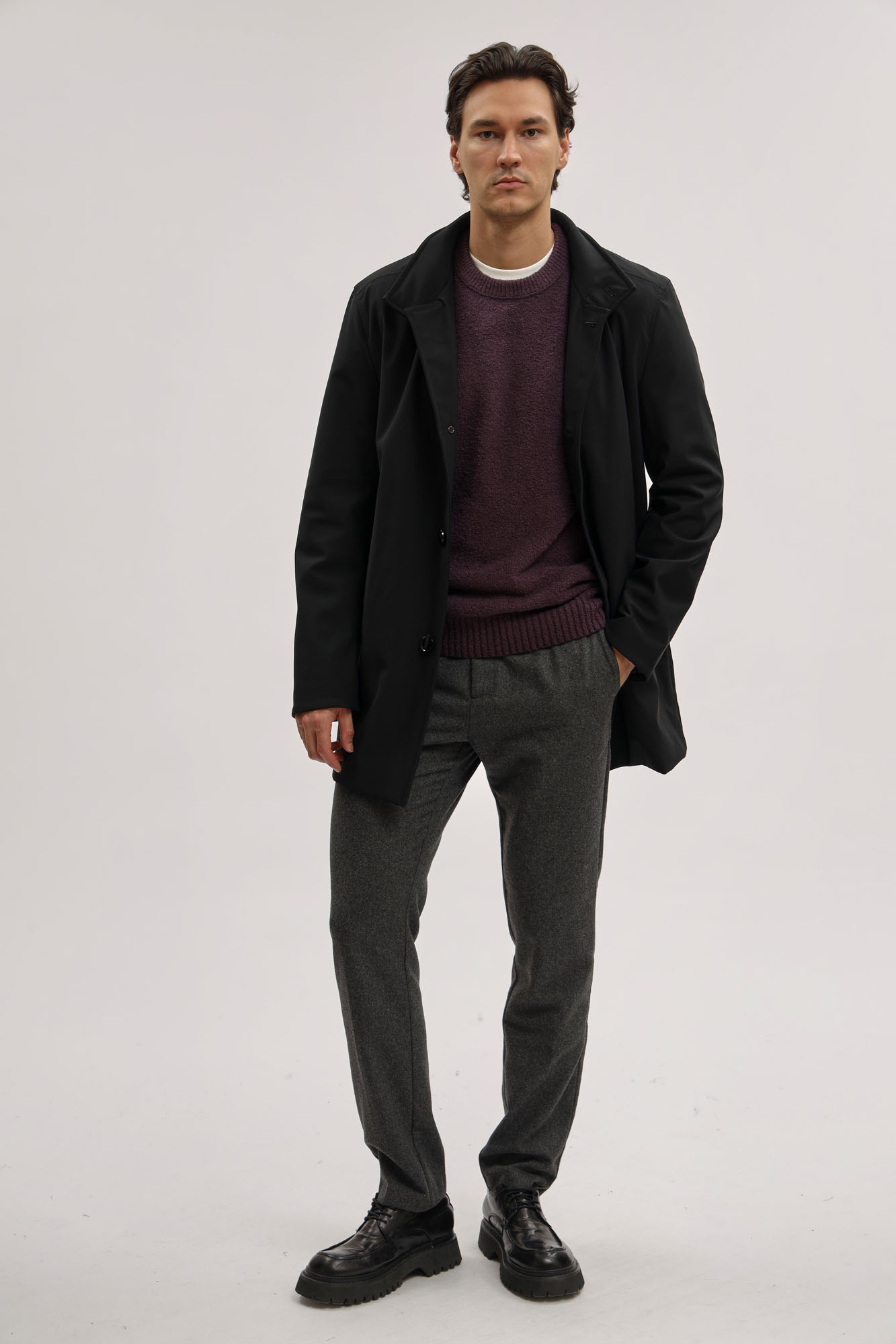 30049327_10018403 Пальто Strellson Черный