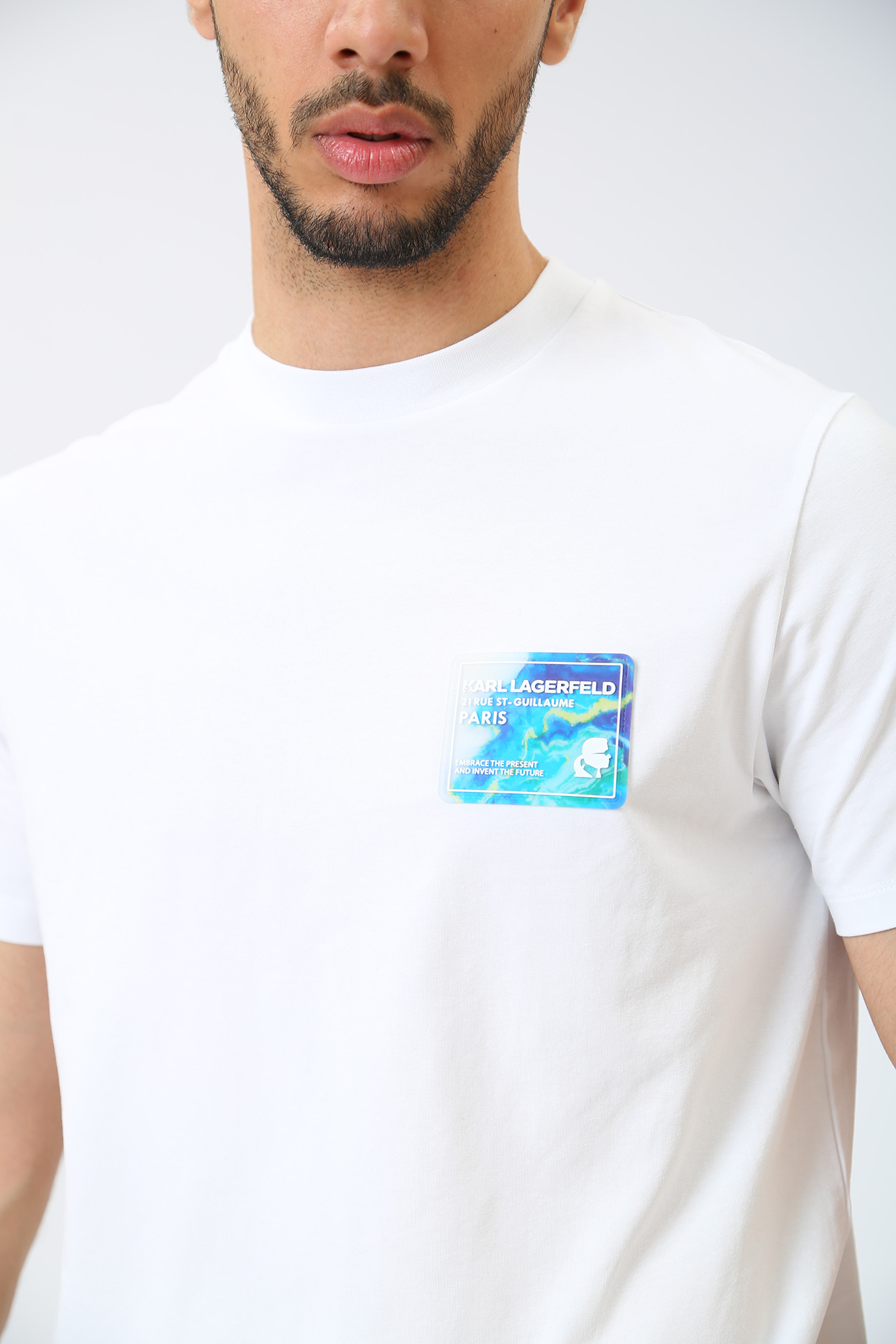 532221_755045 Футболка Karl Lagerfeld Белый