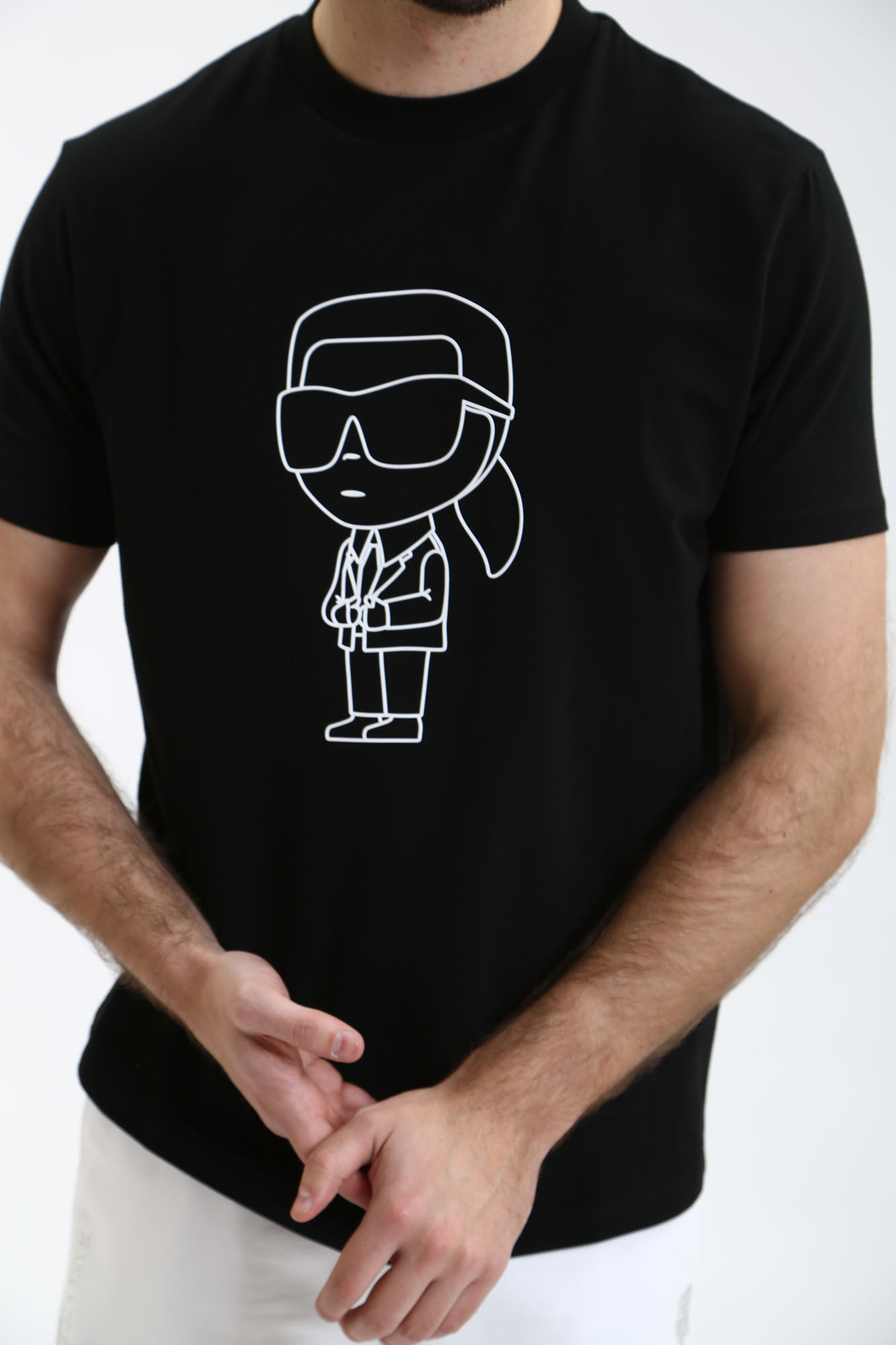 542221_755054 Футболка Karl Lagerfeld Черный