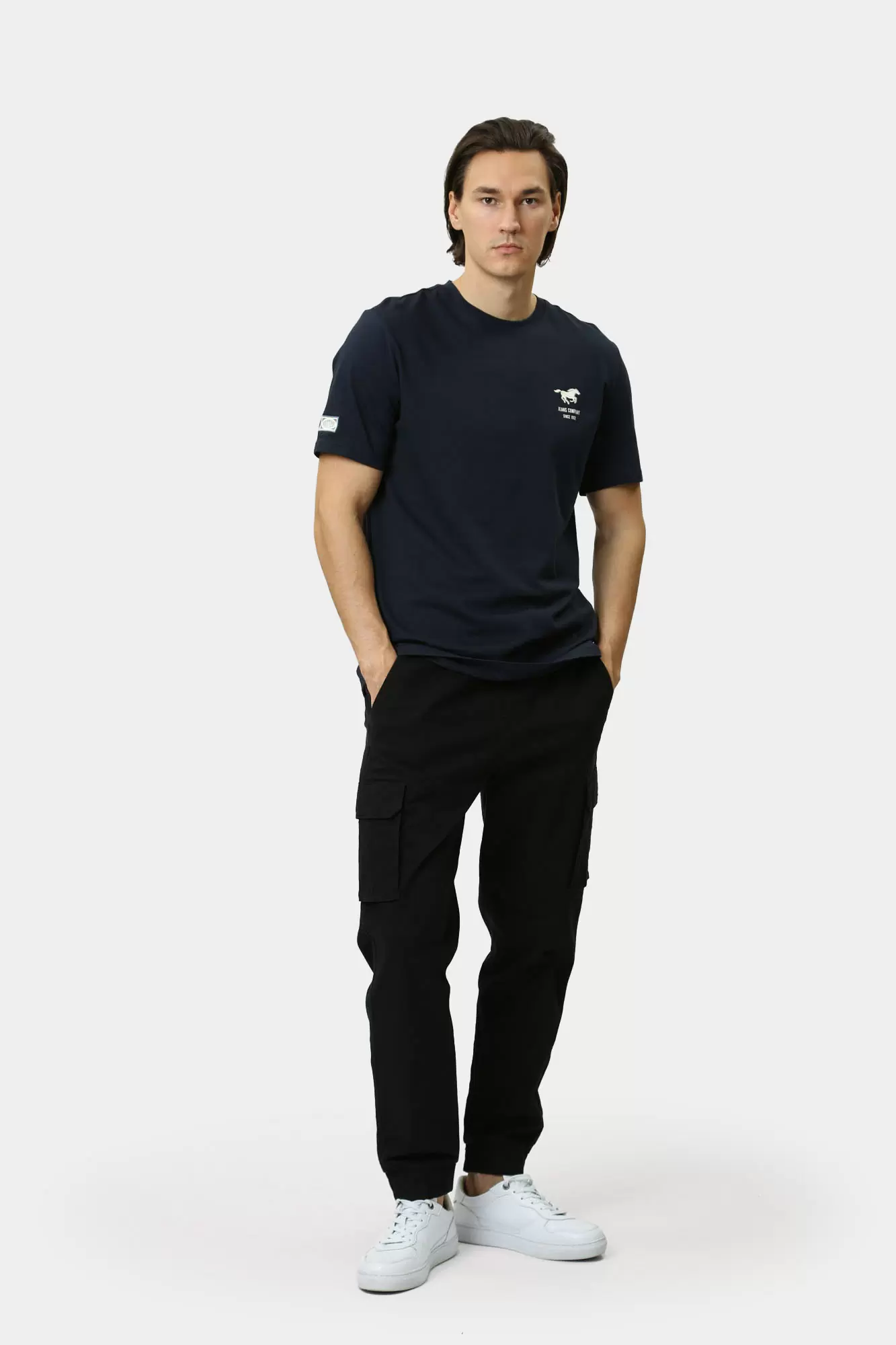 1015896 Брюки Mustang Черный