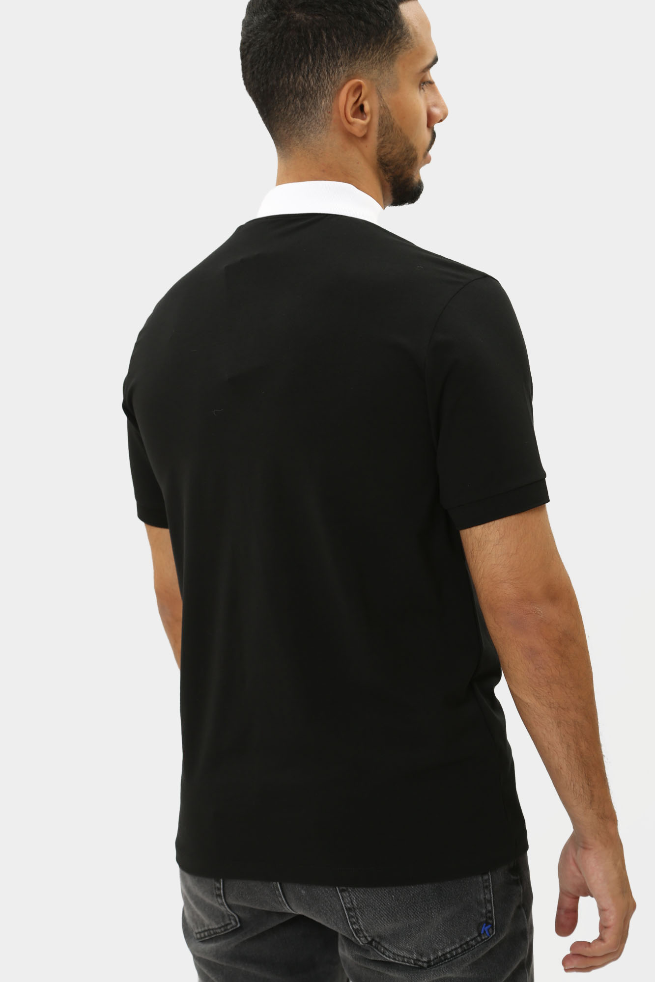 543221_74508 Поло Karl Lagerfeld Черный