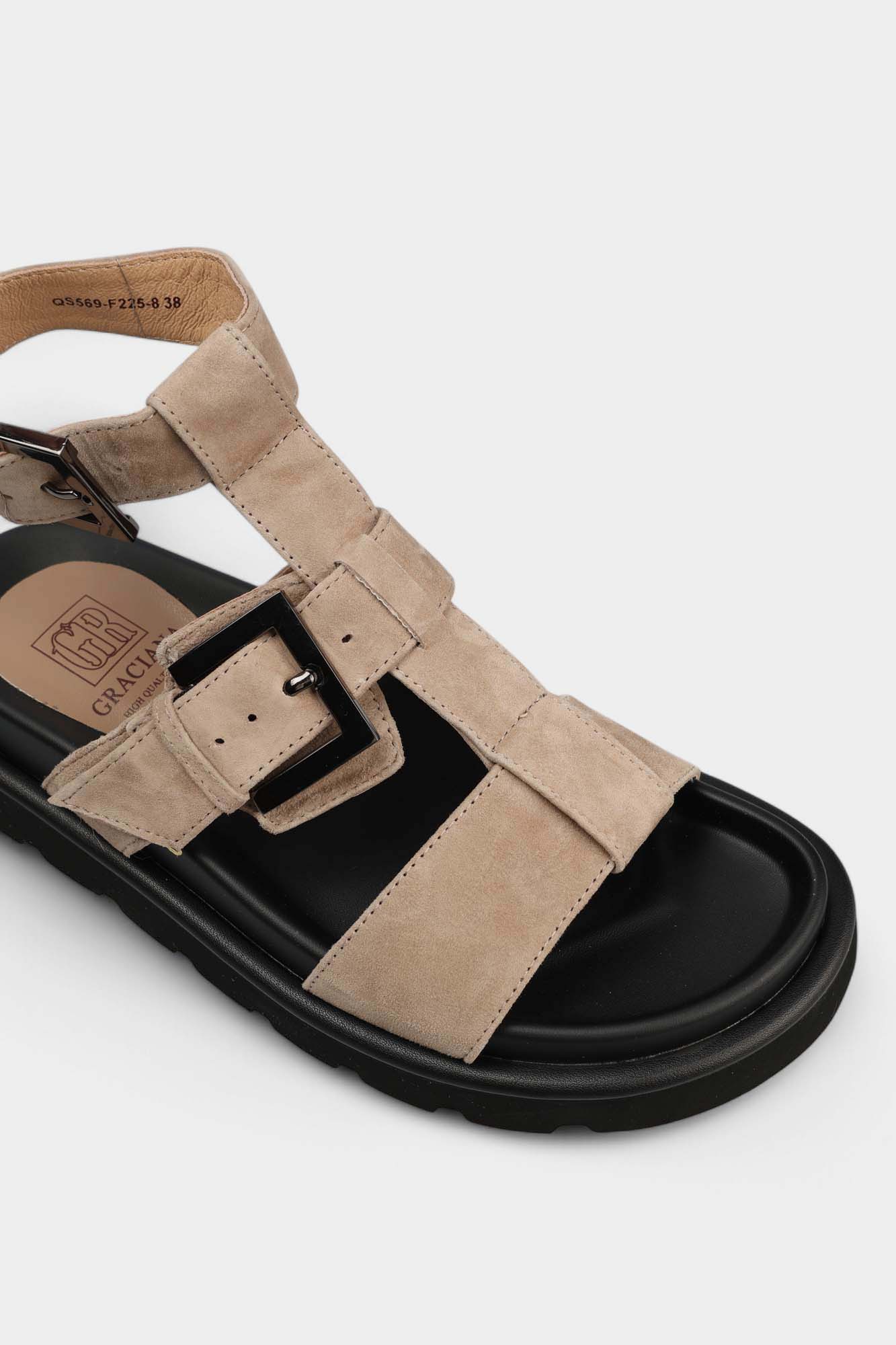 QS569-F225 Сандалии Graciana Бежевый