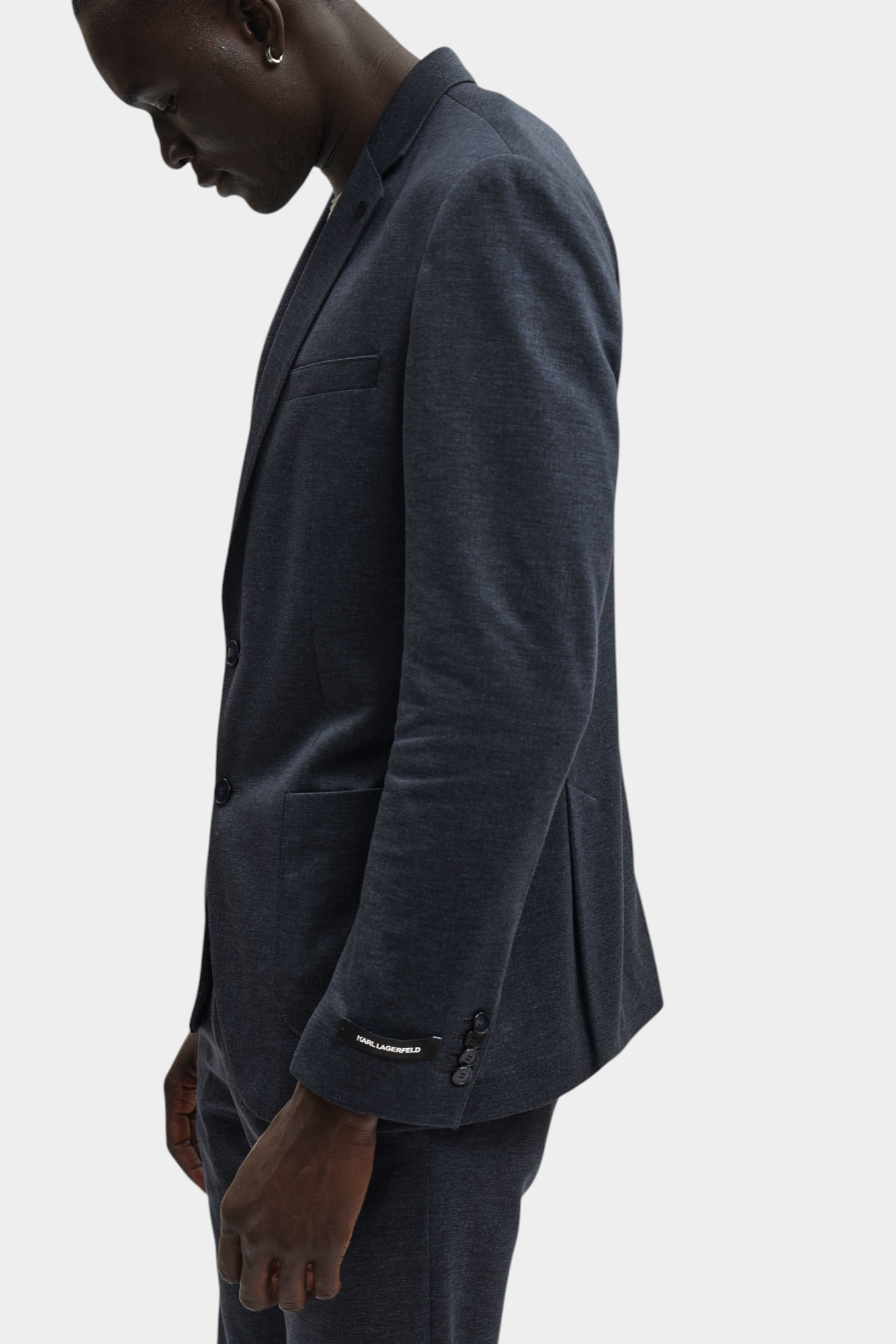 561026_155280 Пиджак классический Karl Lagerfeld Синий