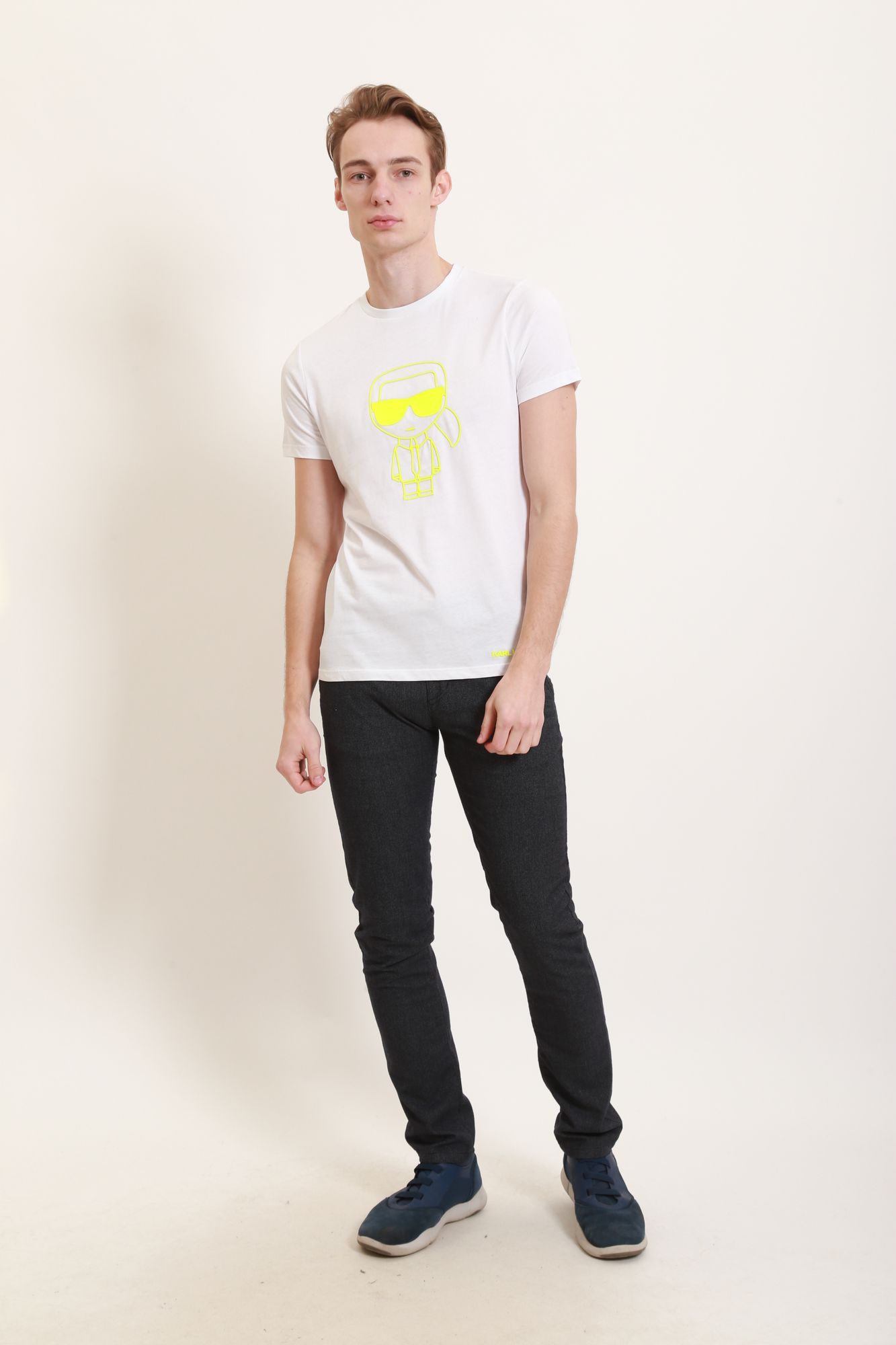 511224_755091 Футболка Karl Lagerfeld Белый