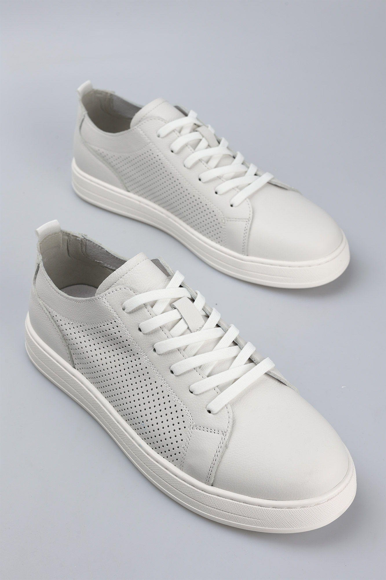 MC16686-MB/10 без подкладки Полуботинки муж кожа р Кеды Marc Cony Белый