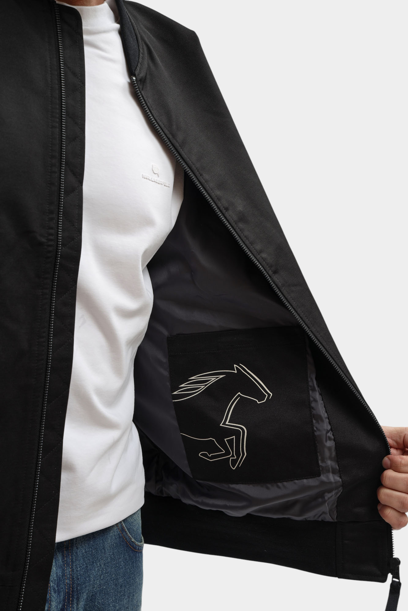 1017561 Куртка легкая Mustang Черный