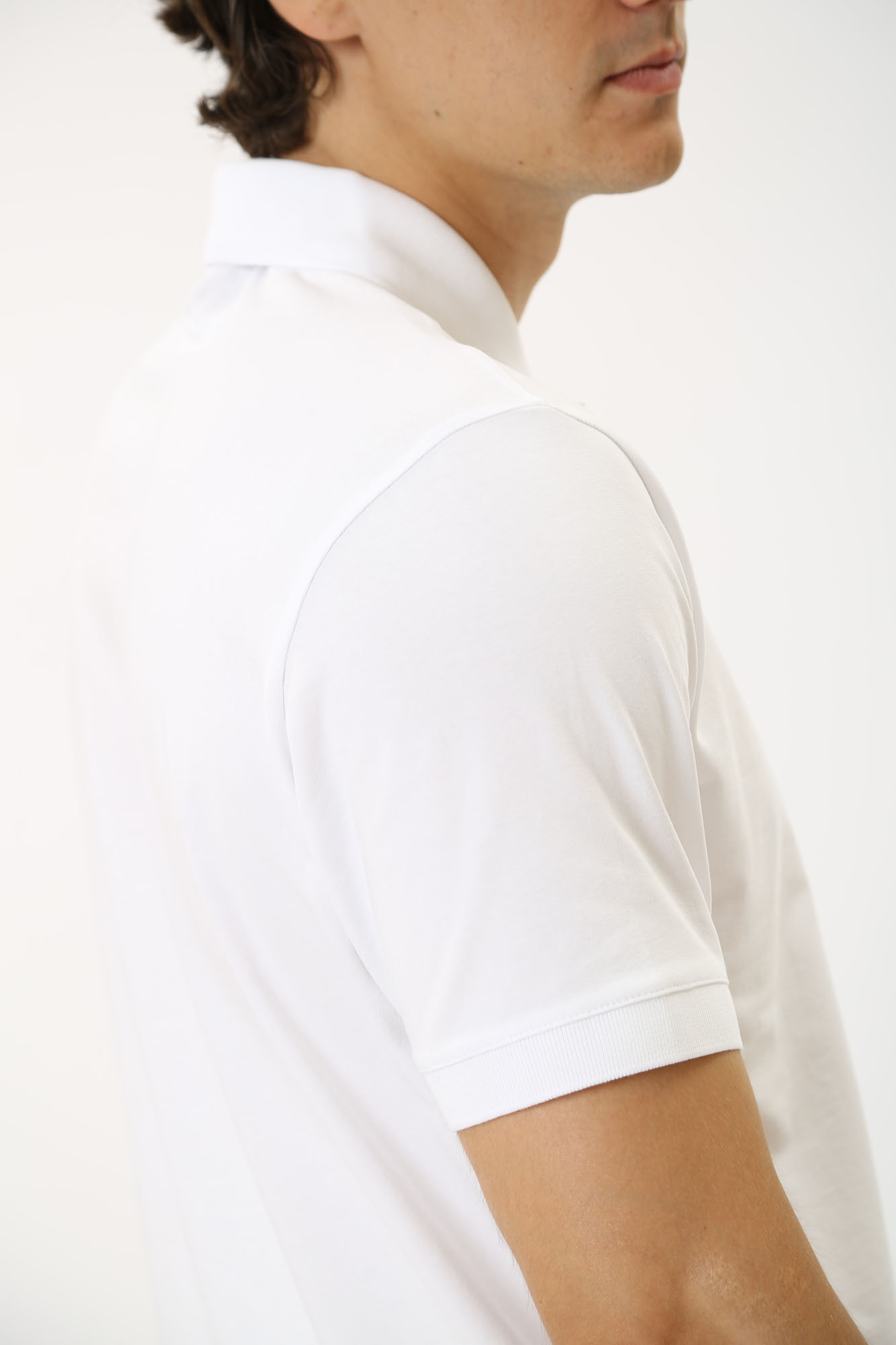 543221_745402 Поло Karl Lagerfeld Белый