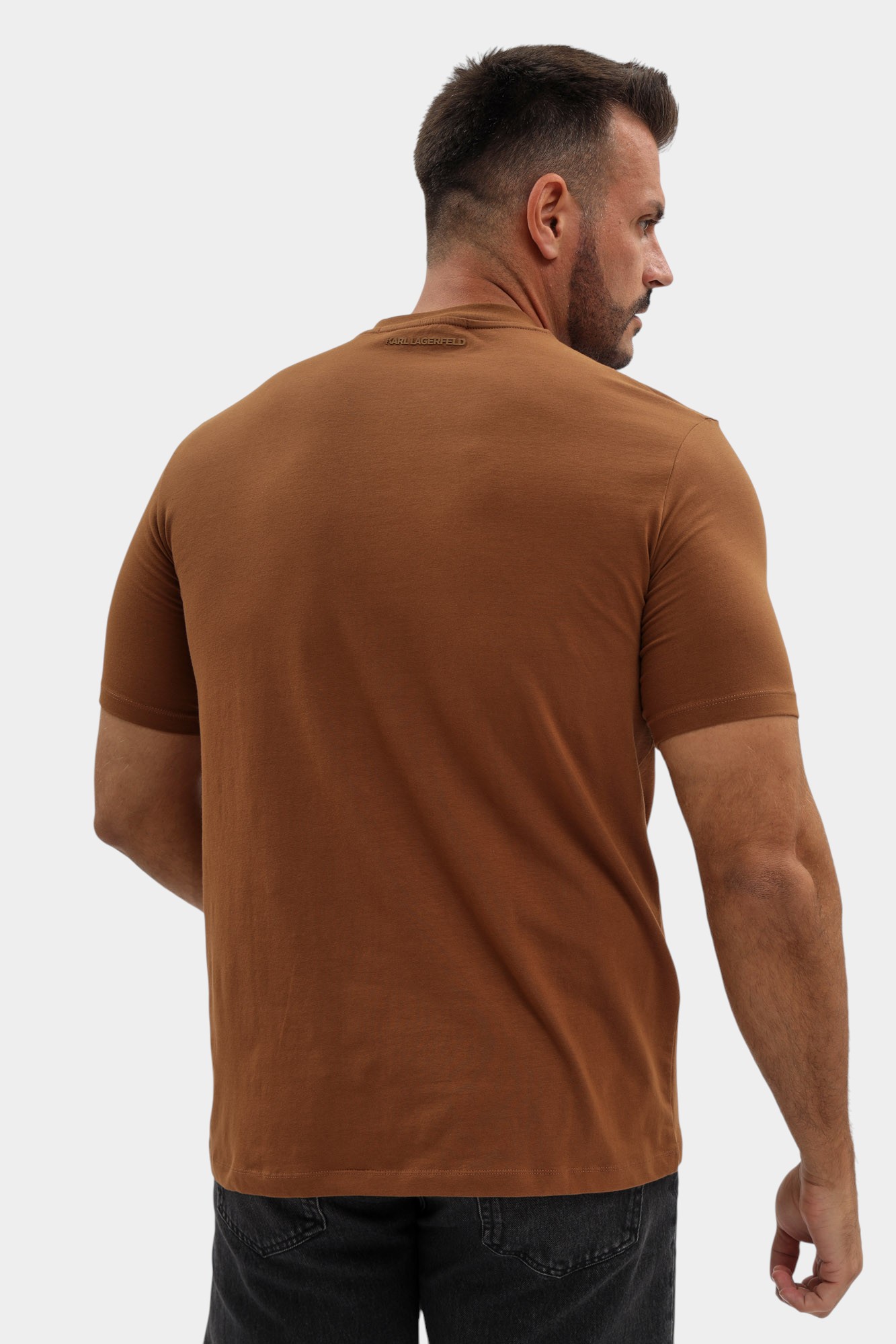553221_755750 Футболка Karl Lagerfeld Коричневый