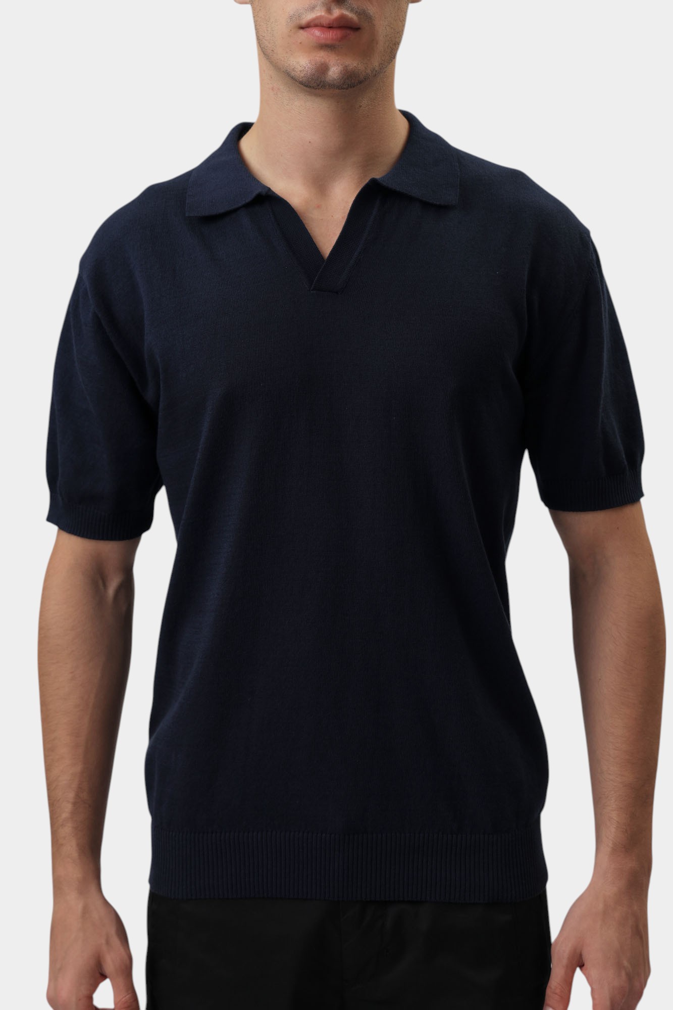 BMM0803 Поло трикотажное Bikkembergs Синий