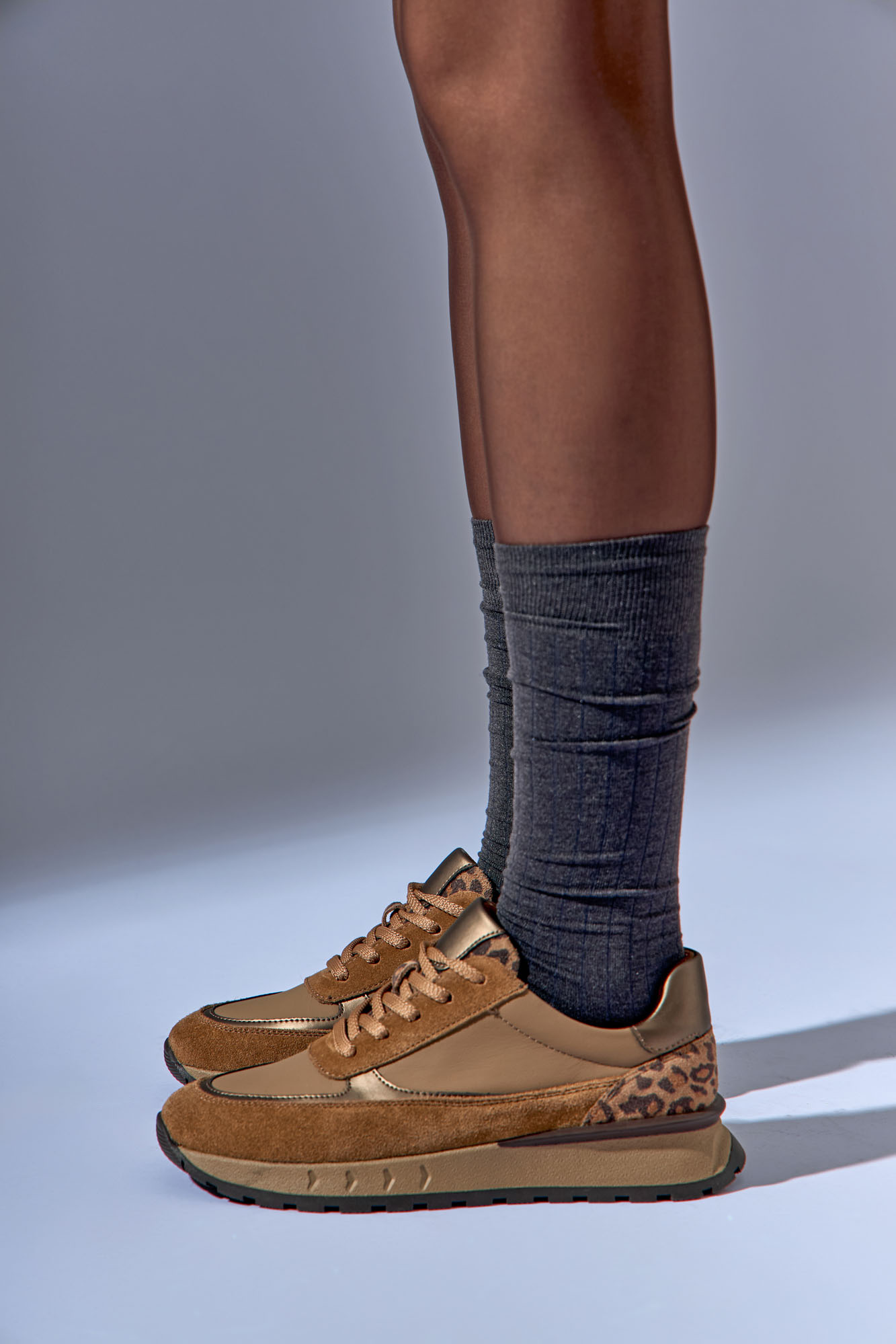 RP-QS716-F206 Кроссовки Red Pin Коричневый