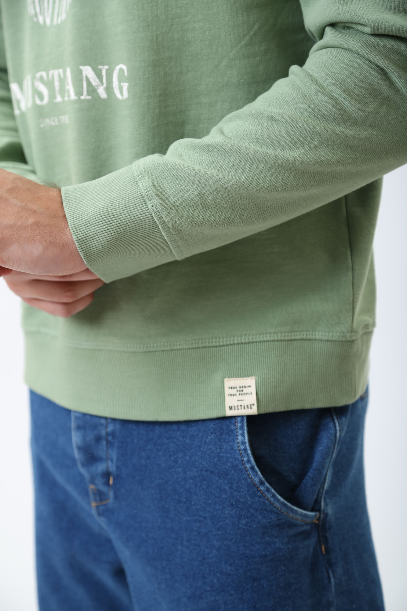 1014785 Толстовка Mustang Зеленый