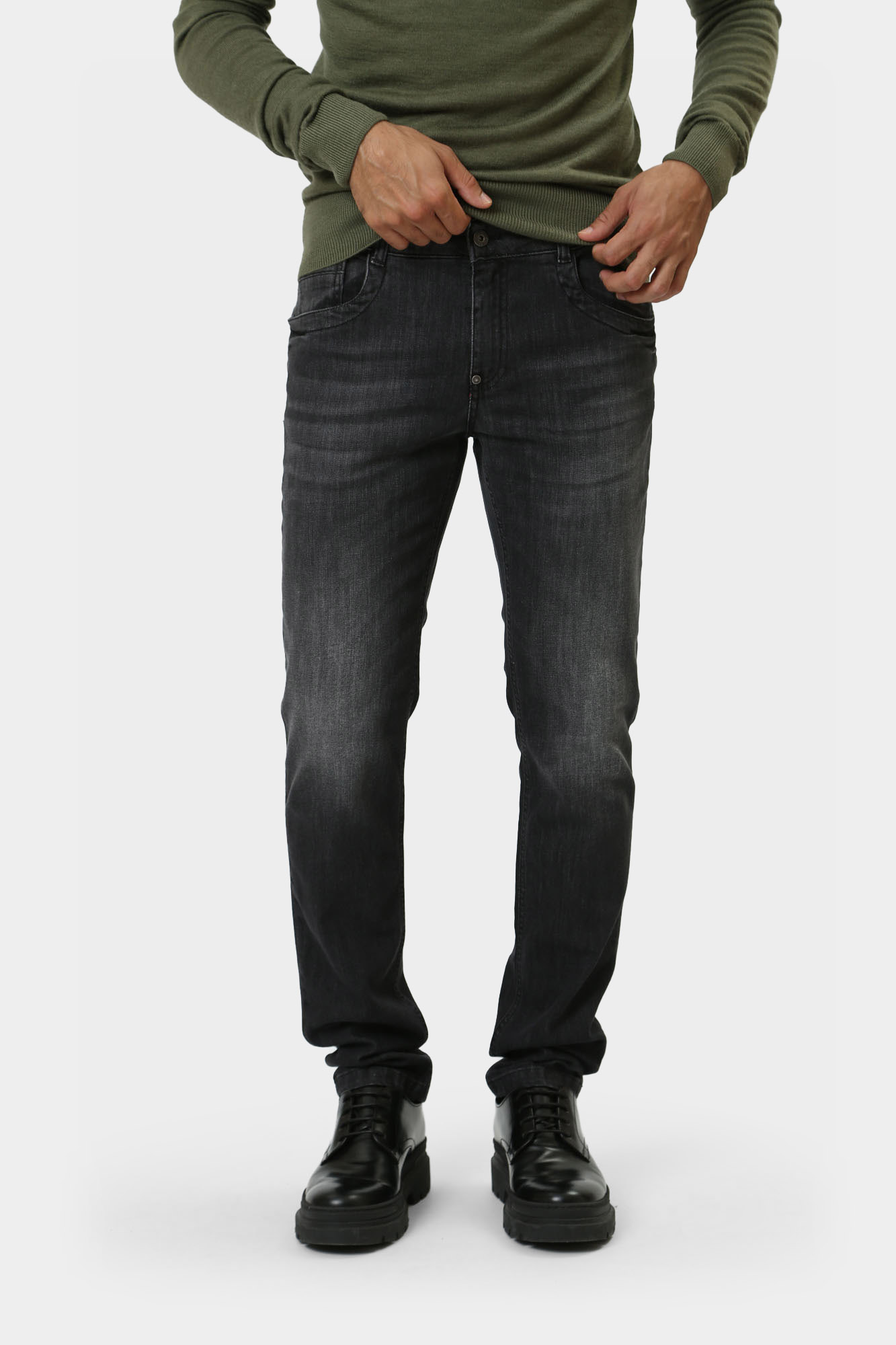 BMD0573 Брюки джинсовые Bikkembergs Черный