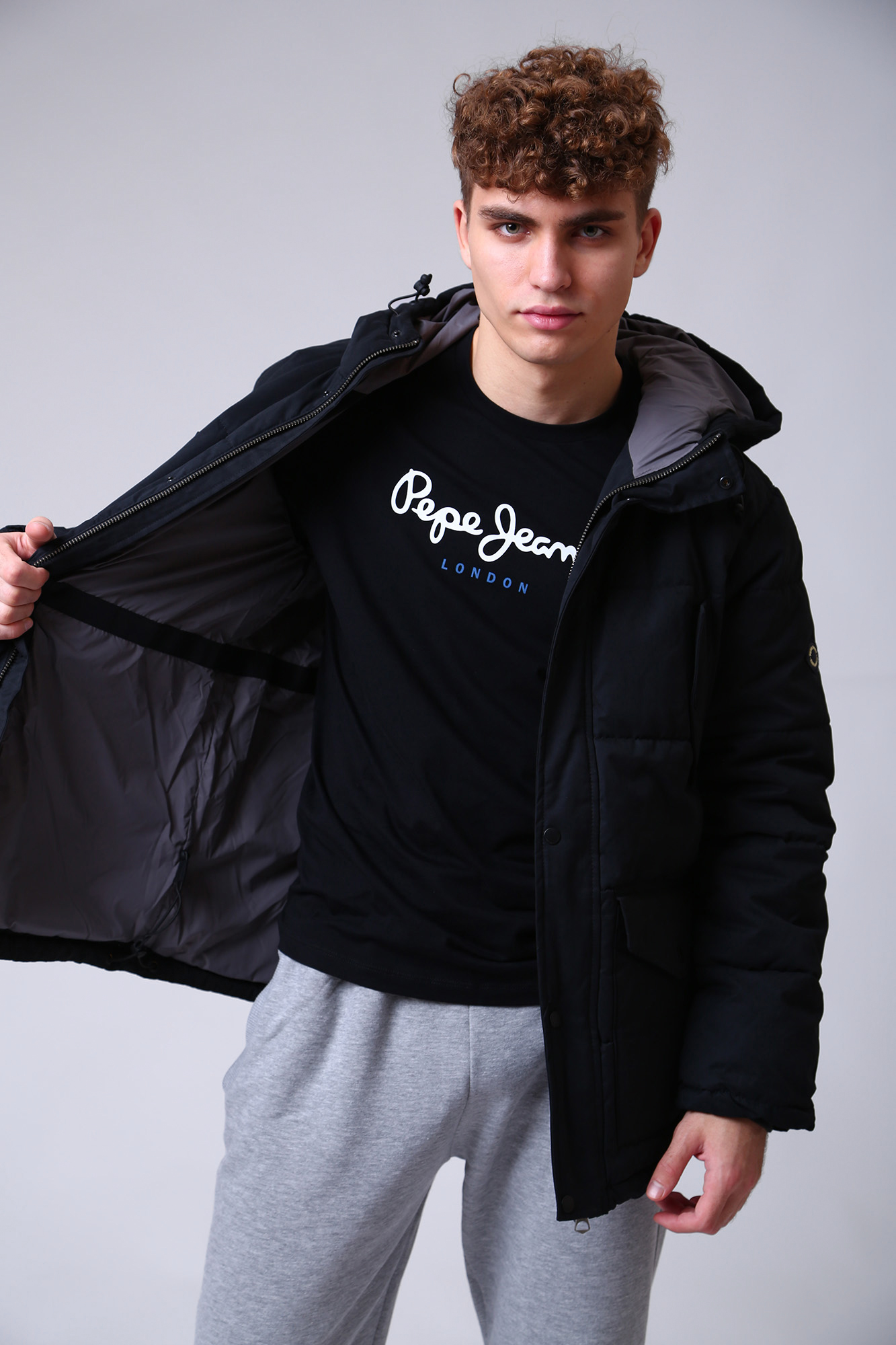 PM402413 Куртка утепленная Pepe Jeans Черный