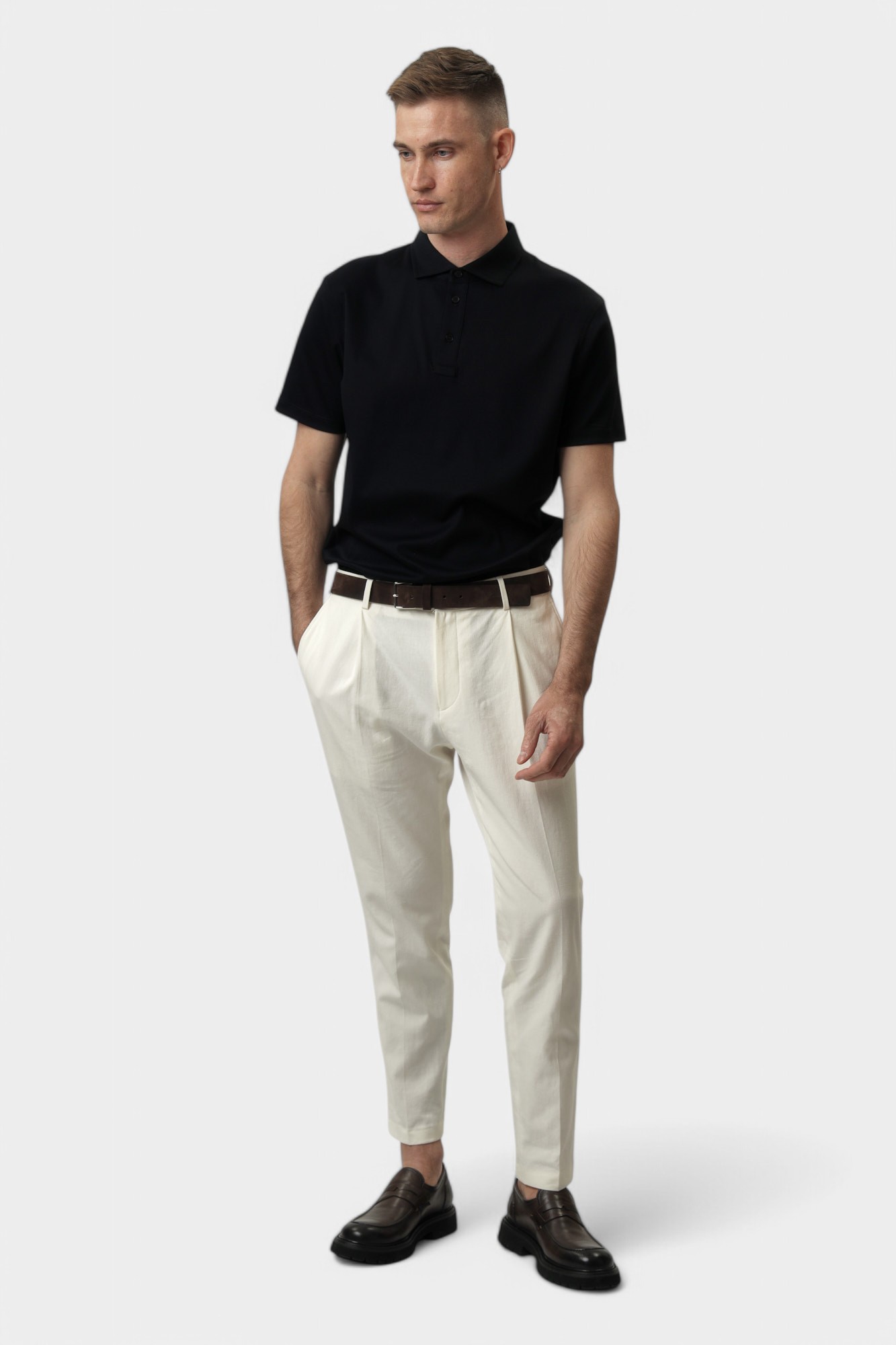 30045922_10017506 Поло Strellson Черный