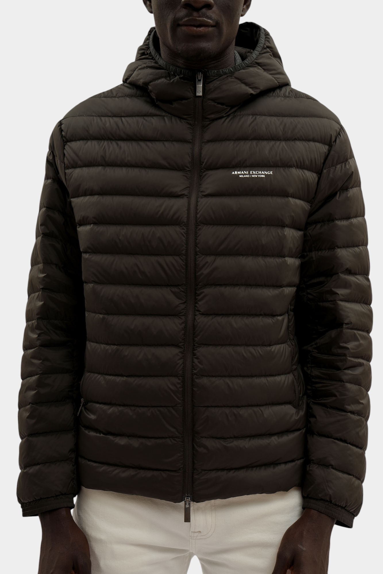 XM001577_AF16927 Куртка Armani Exchange Коричневый