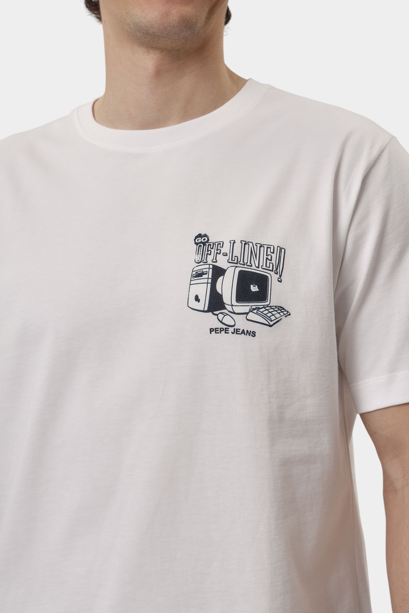 PM509789 Футболка Pepe Jeans Белый