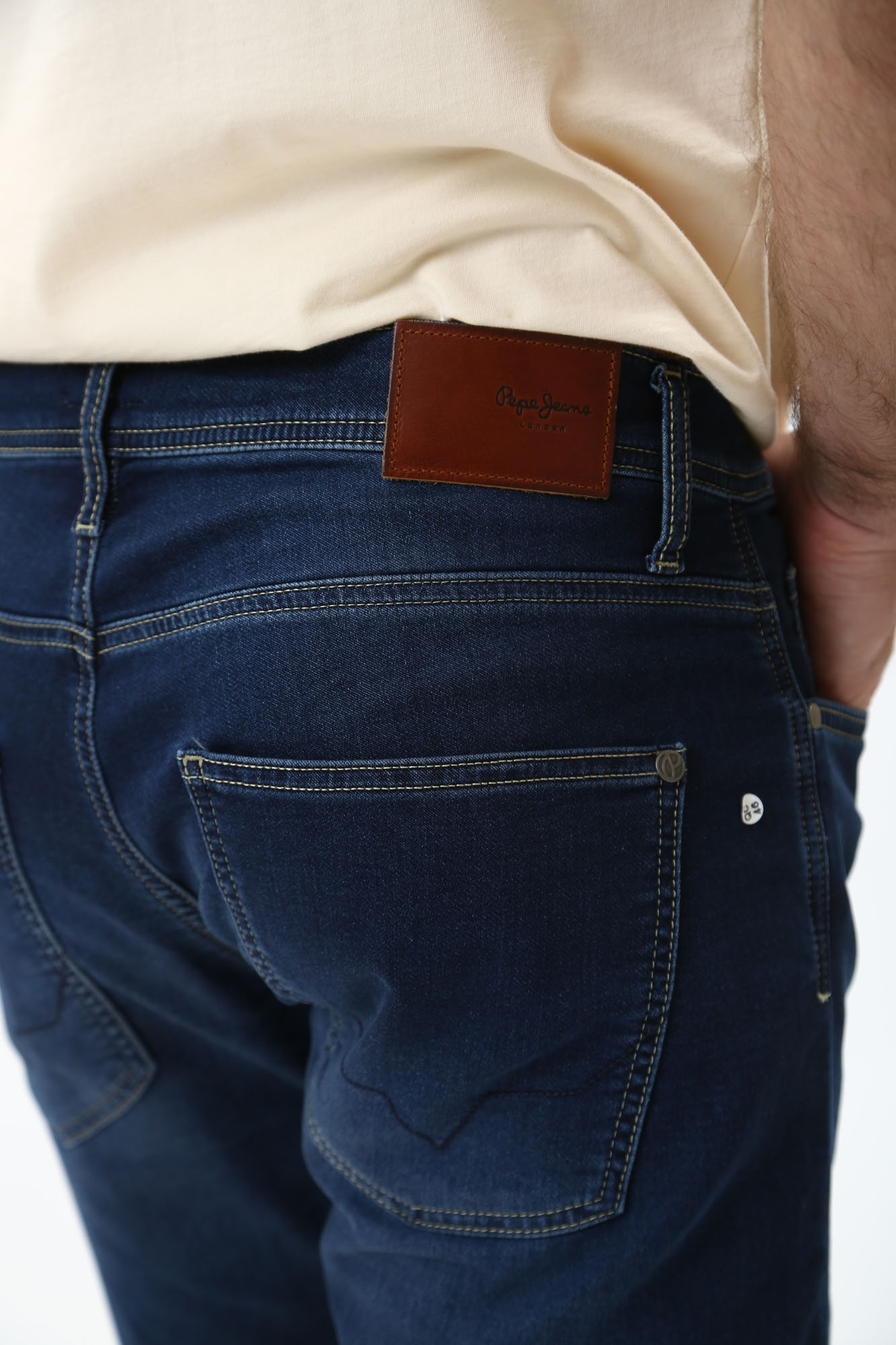 PM801075DP4 Шорты джинсовые Pepe Jeans Синий