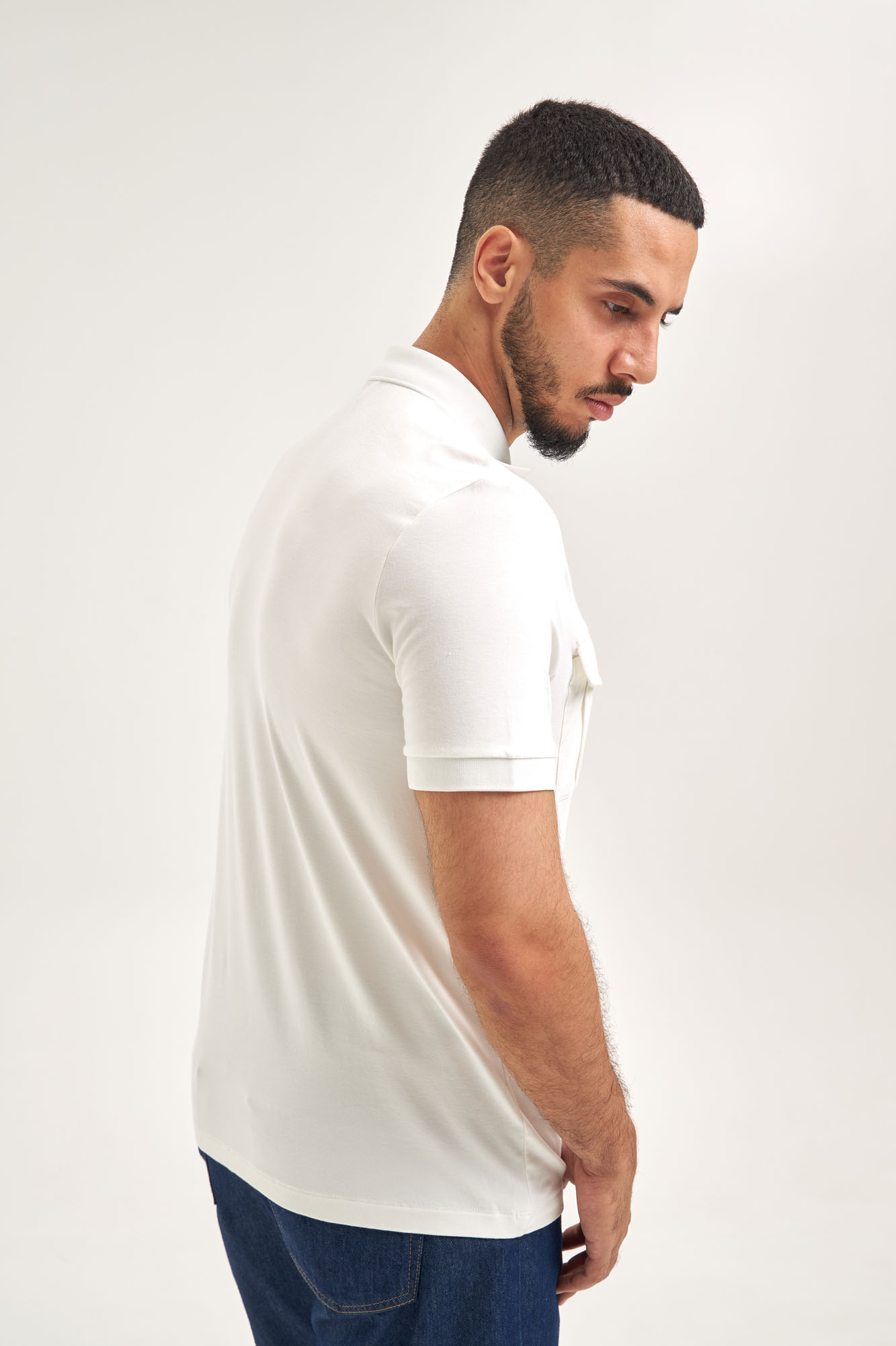 VM-ERK-22-035 Поло Van Mich Белый