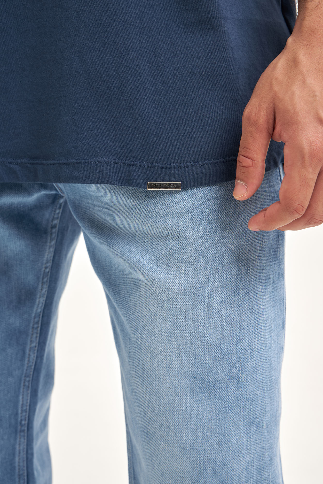 VM-ERK-22-071 Футболка Van Mich Синий