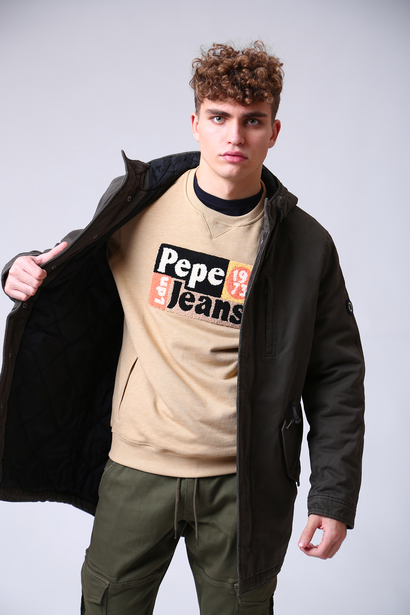 PM401520 Парка Pepe Jeans Коричневый