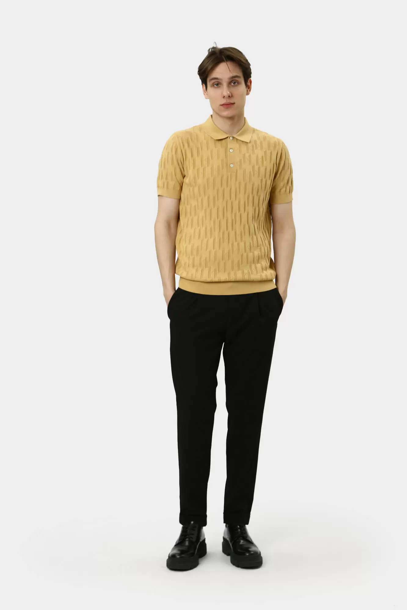 551306_655093 Поло Karl Lagerfeld Коричневый