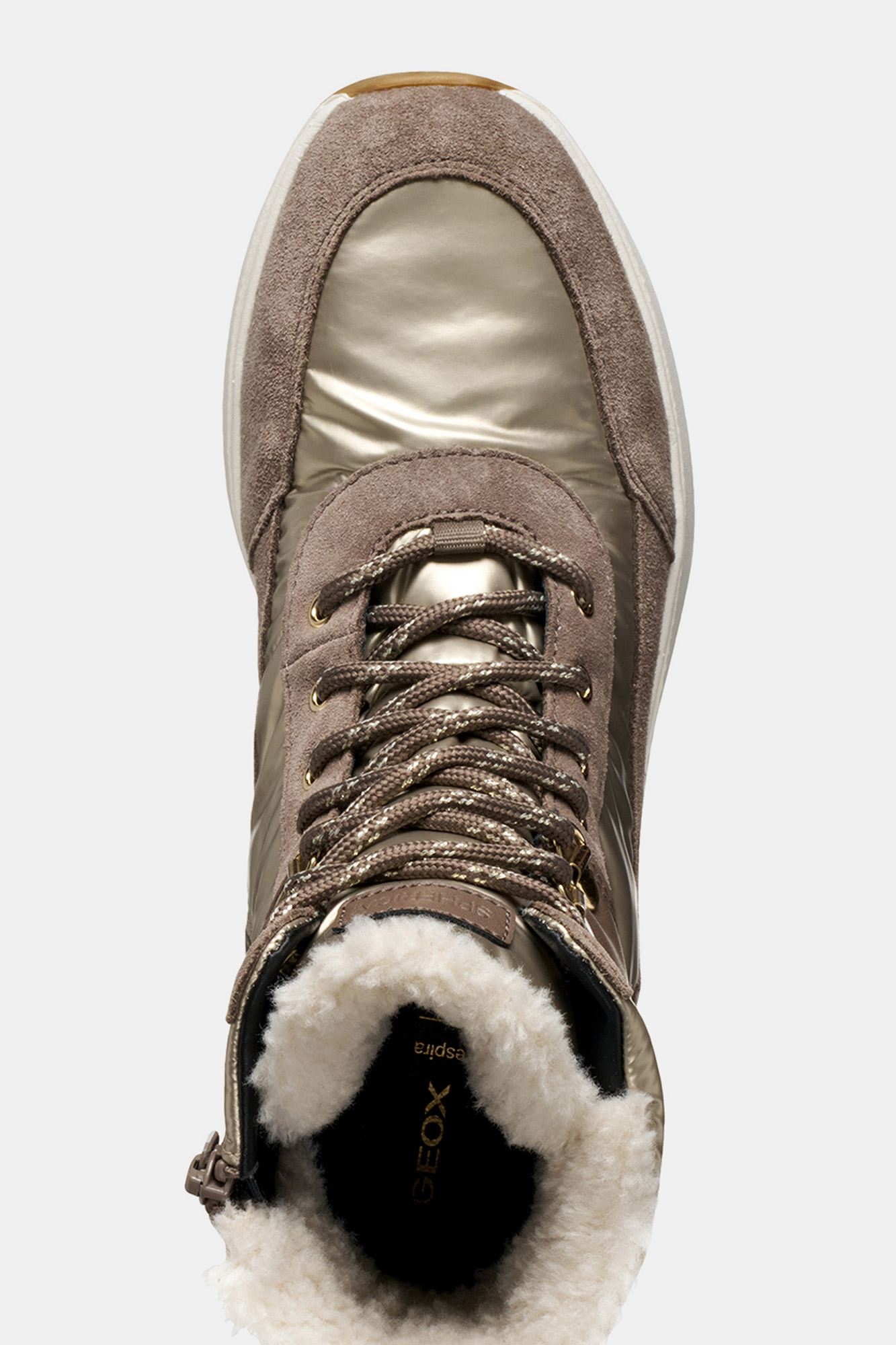 D46WPA0FU22C Ботинки Geox Бежевый