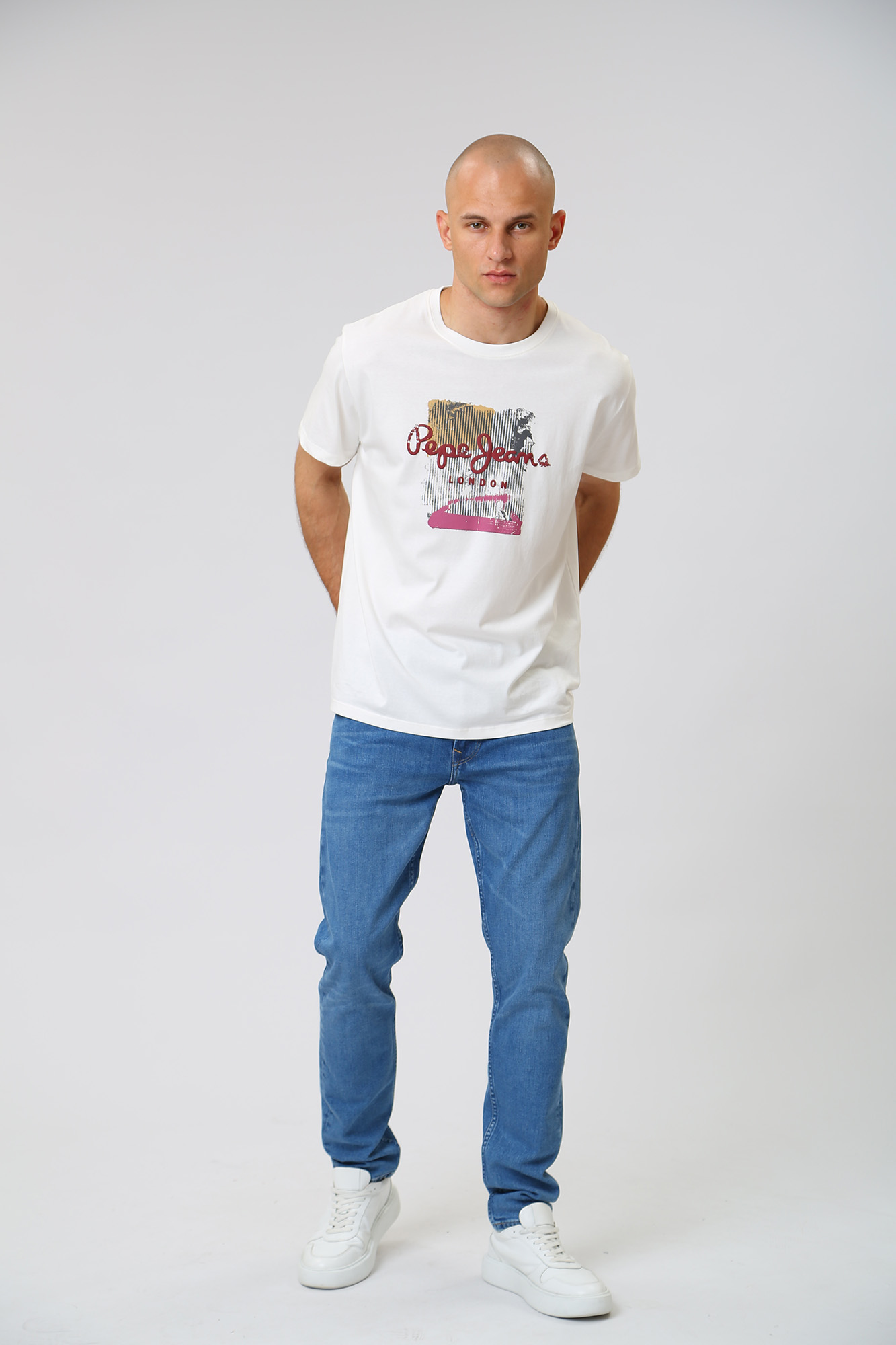 PM206323VS3 Брюки джинсовые Pepe Jeans Синий