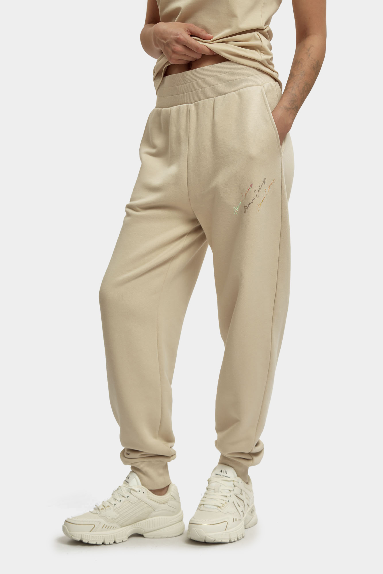 XW000158_AF11852 брюки спортивные armani exchange 