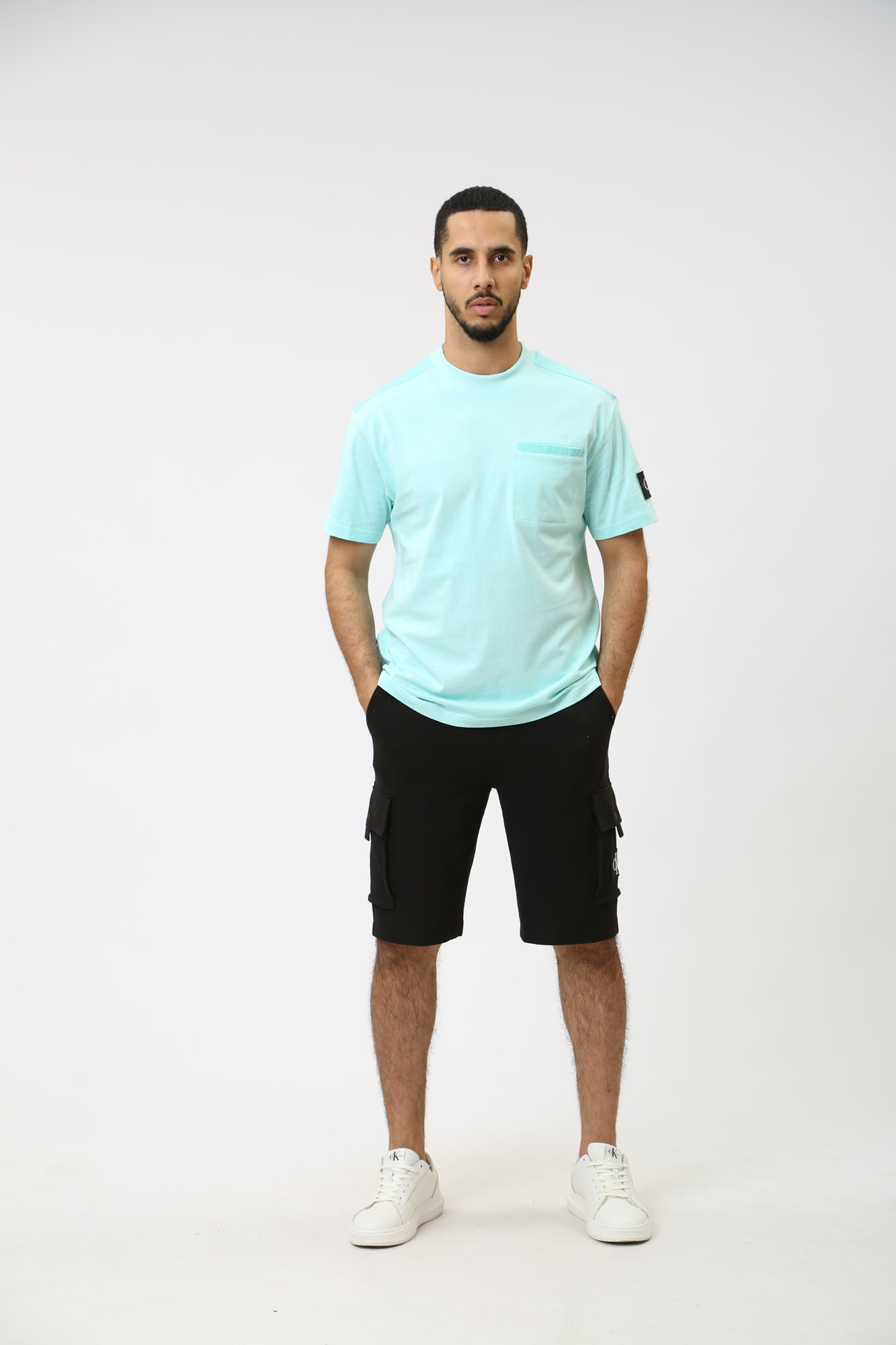 J30J325215 Футболка Calvin Klein Jeans Голубой