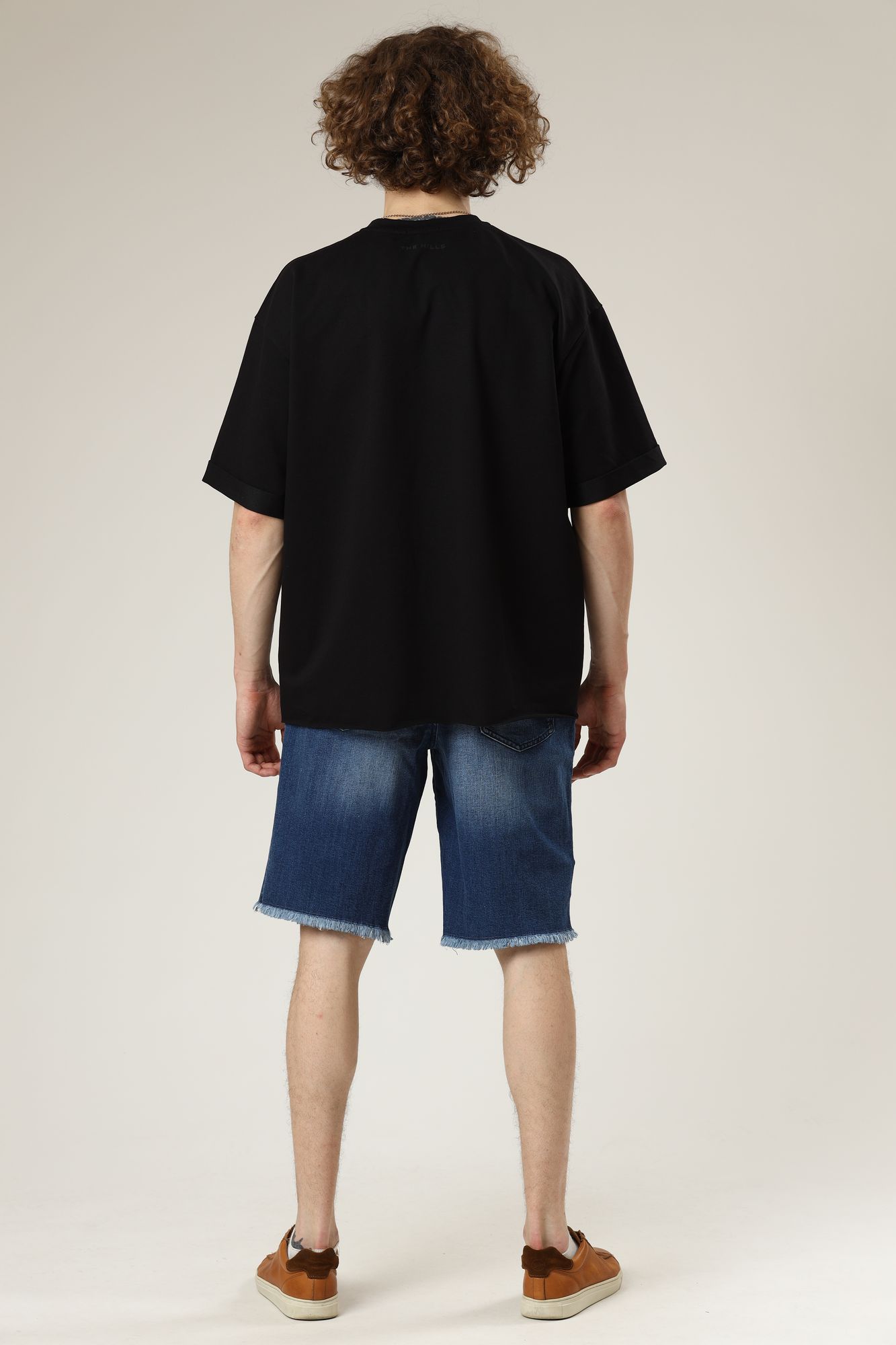 3ZZS14_Z2AXZ Шорты джинсовые Armani Exchange Синий