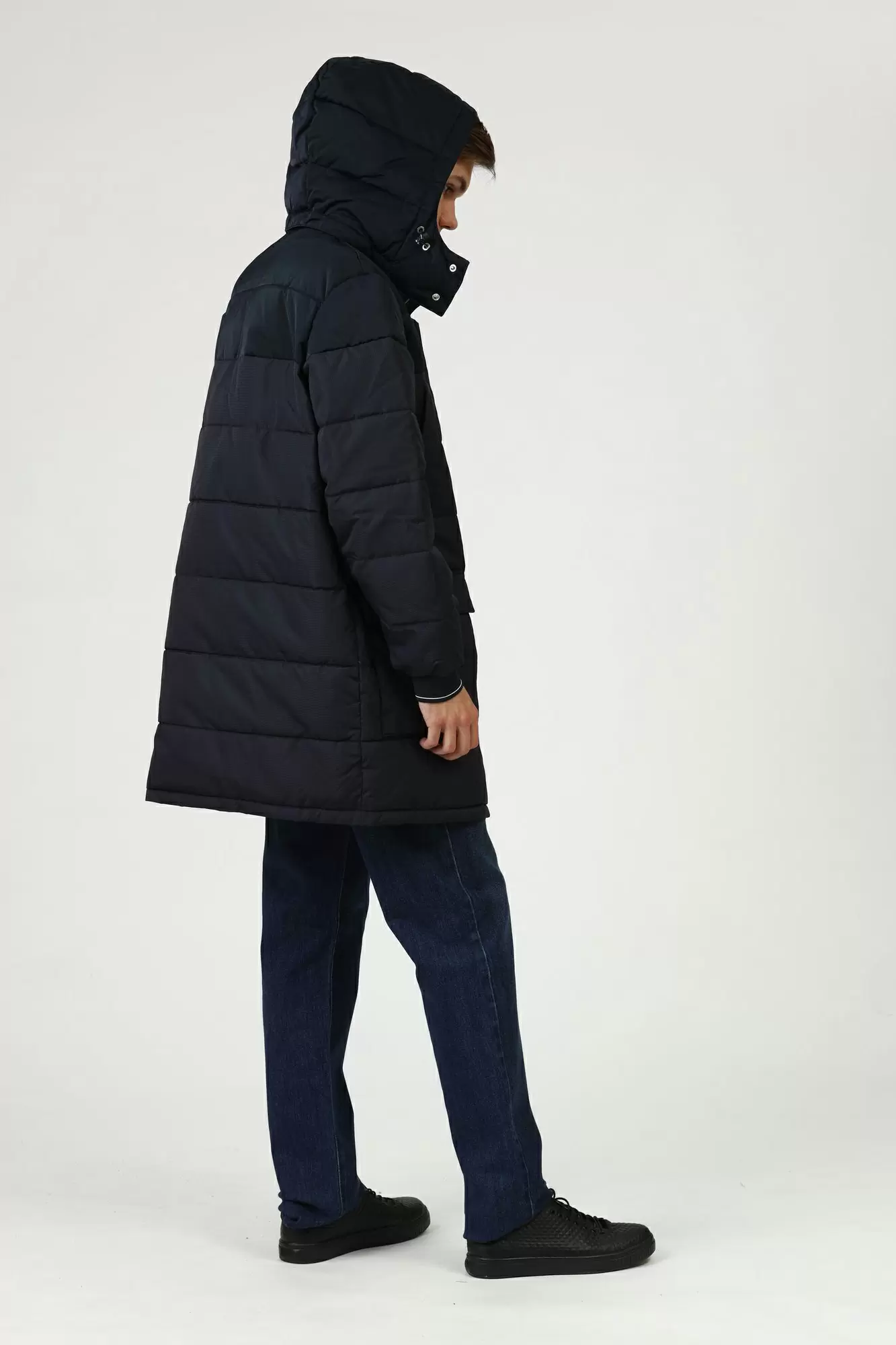 6HZL01_ZNFYZ Парка утепленная Armani Exchange Синий